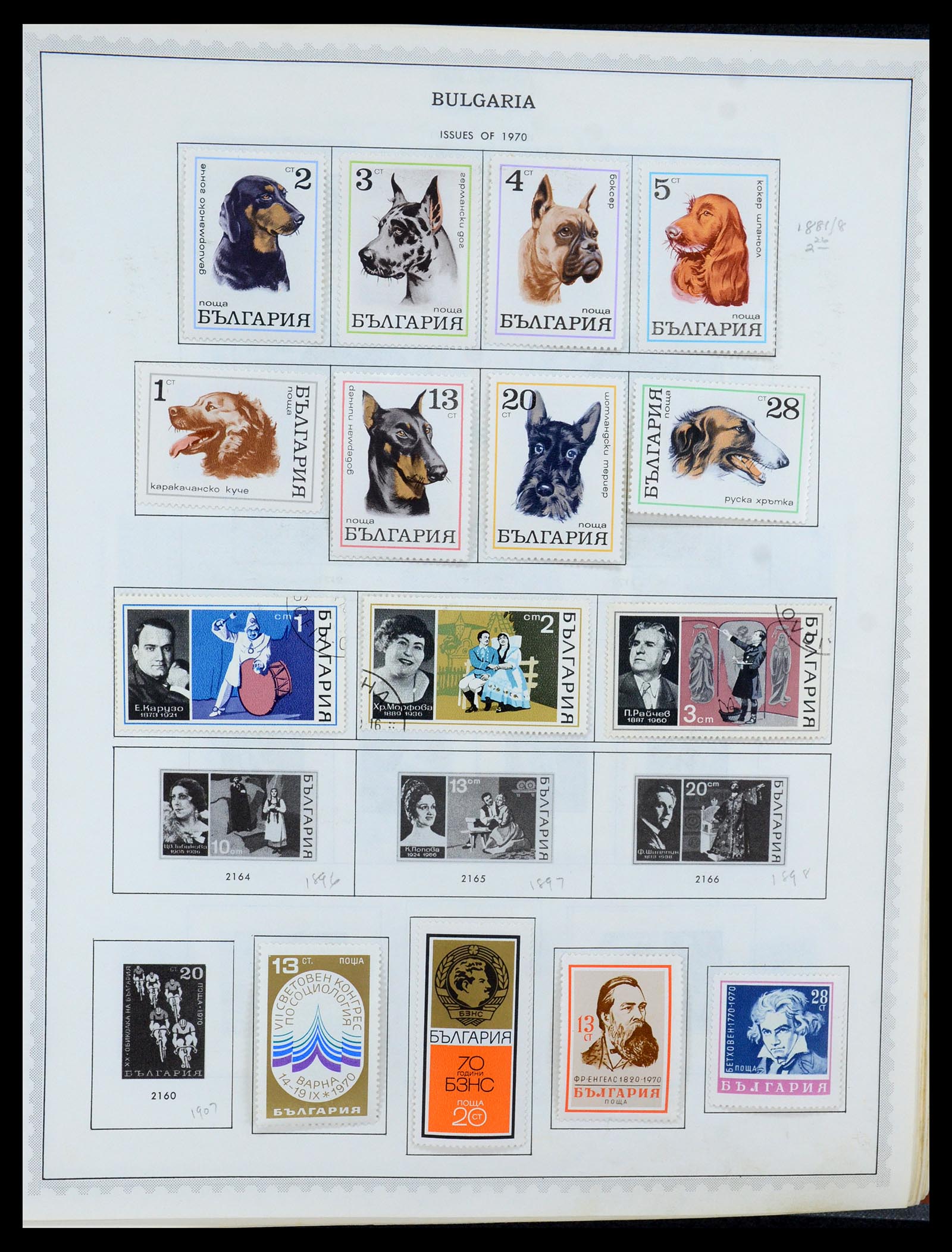 35716 085 - Postzegelverzameling 35716 Oost Europa 1870-1990.