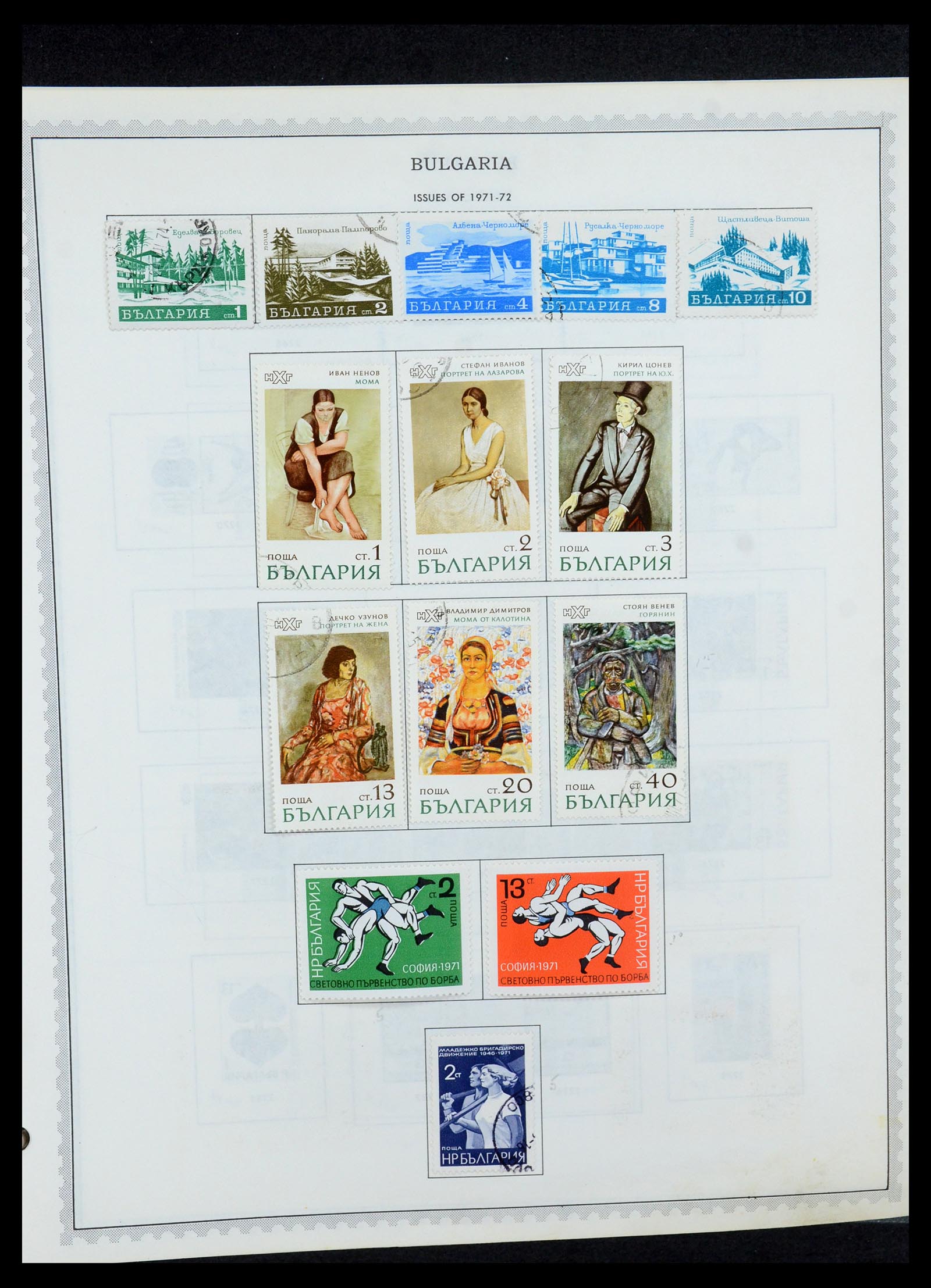 35716 091 - Postzegelverzameling 35716 Oost Europa 1870-1990.