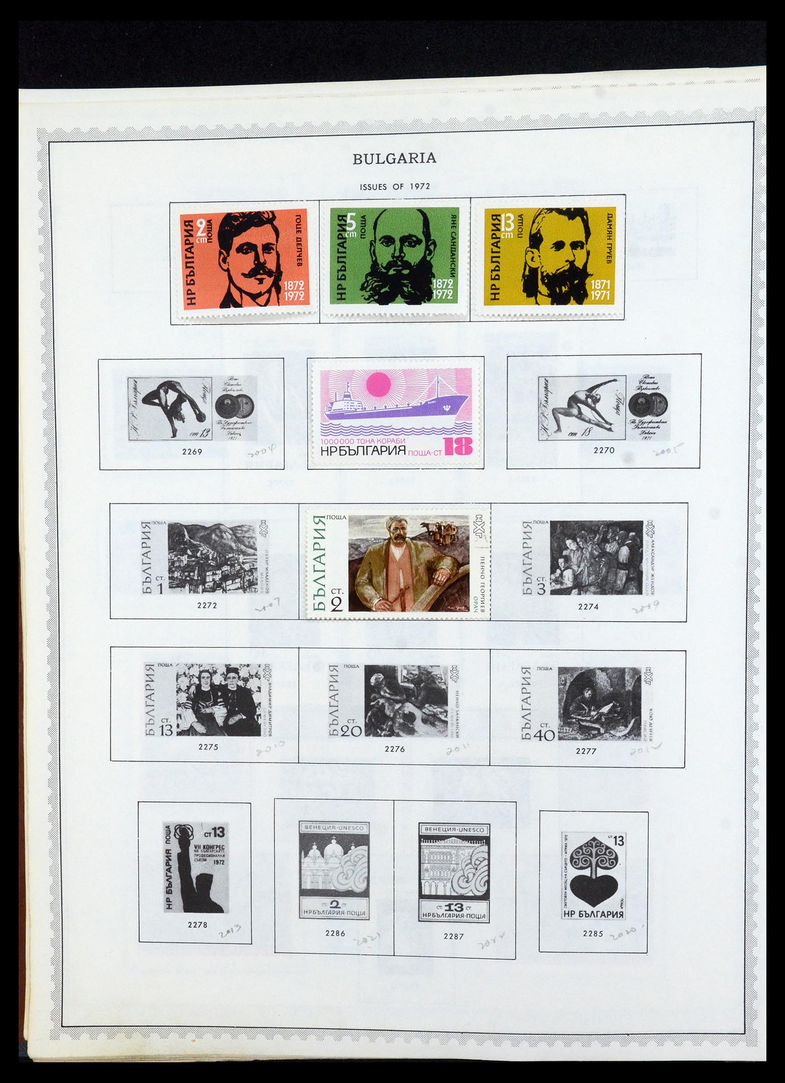 35716 092 - Postzegelverzameling 35716 Oost Europa 1870-1990.