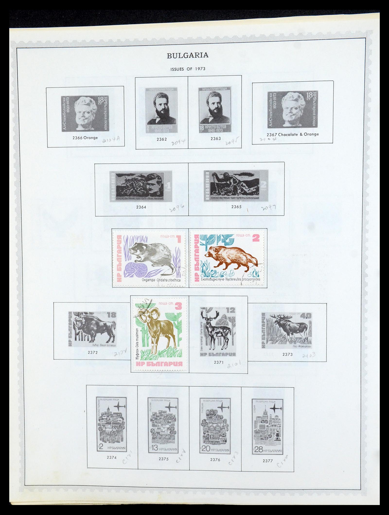 35716 097 - Postzegelverzameling 35716 Oost Europa 1870-1990.