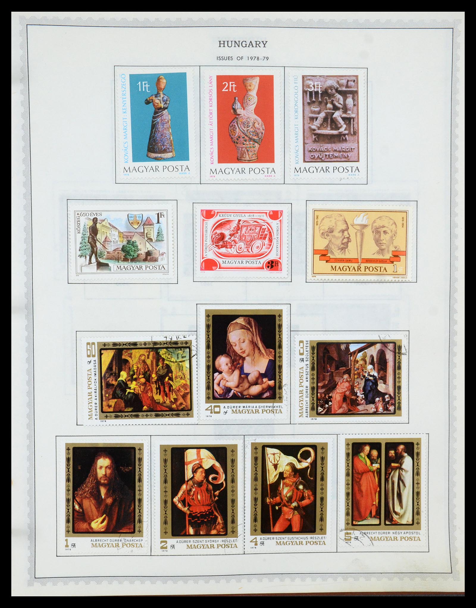35716 605 - Postzegelverzameling 35716 Oost Europa 1870-1990.