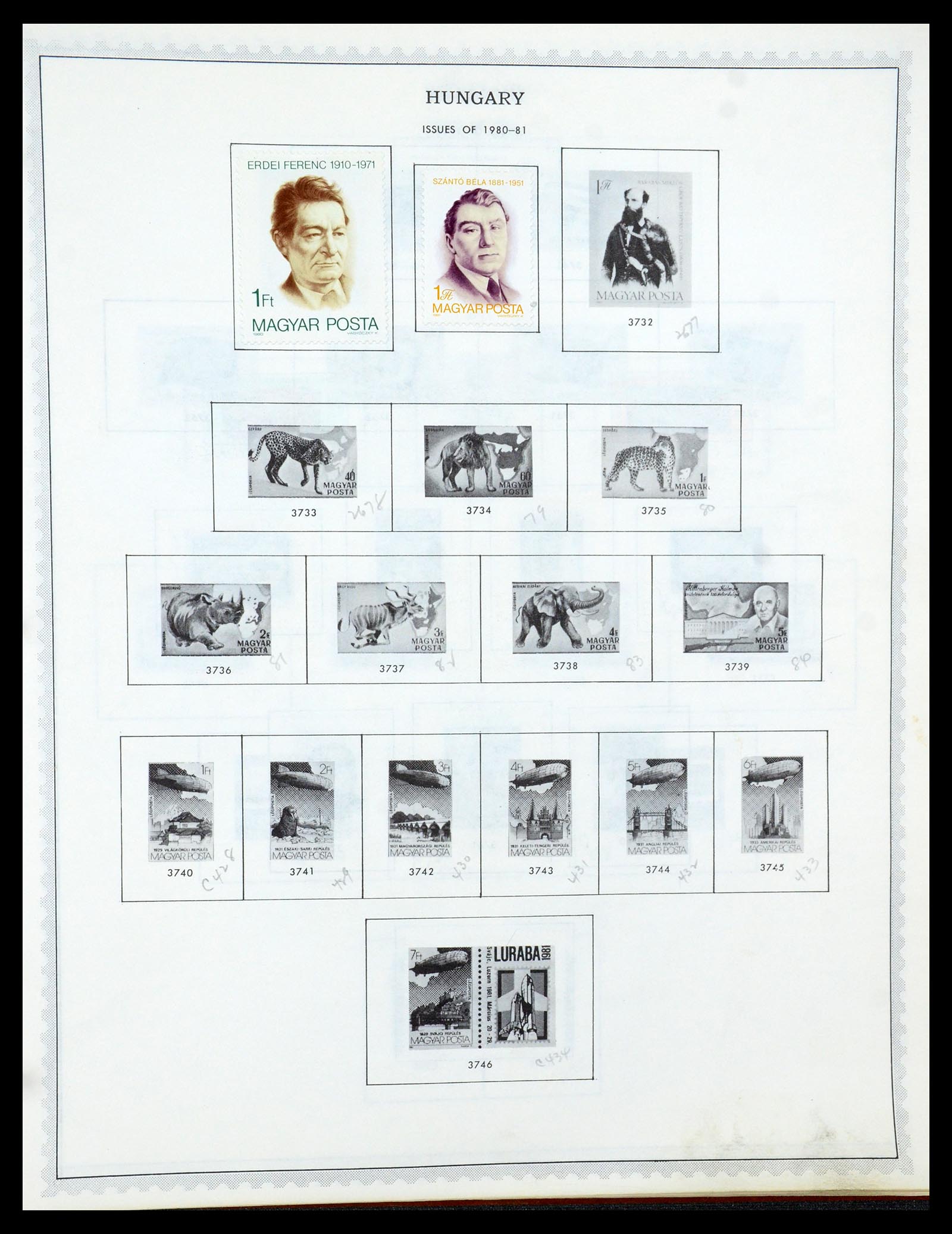 35716 617 - Postzegelverzameling 35716 Oost Europa 1870-1990.