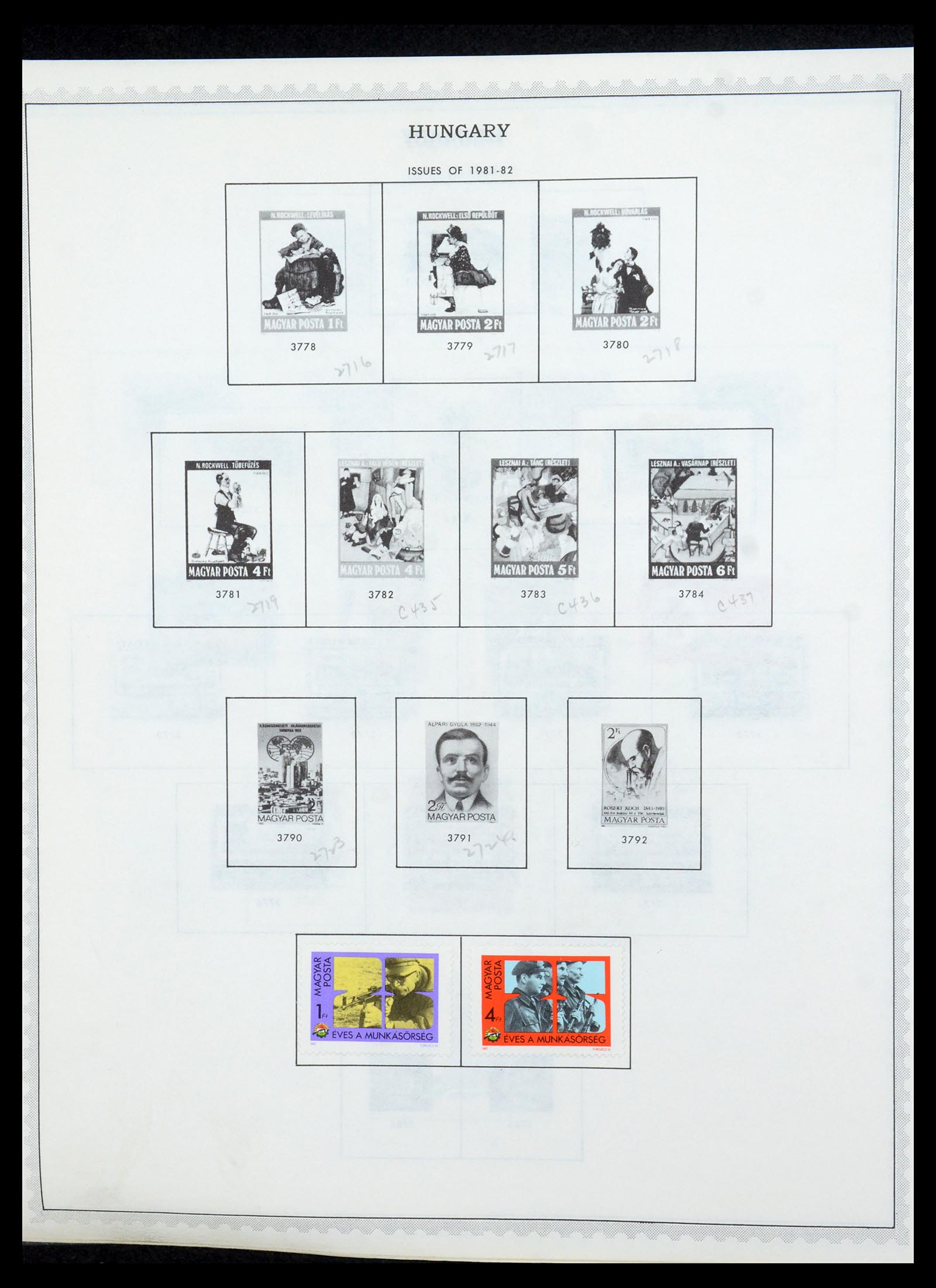 35716 620 - Postzegelverzameling 35716 Oost Europa 1870-1990.