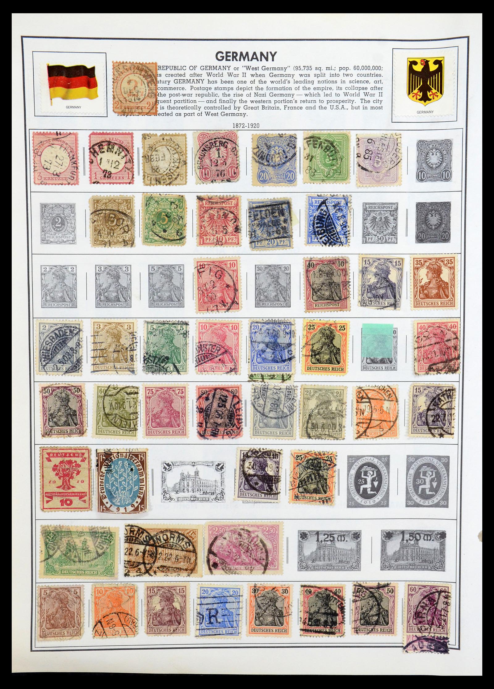 35717 0004 - Postzegelverzameling 35717 Wereld.