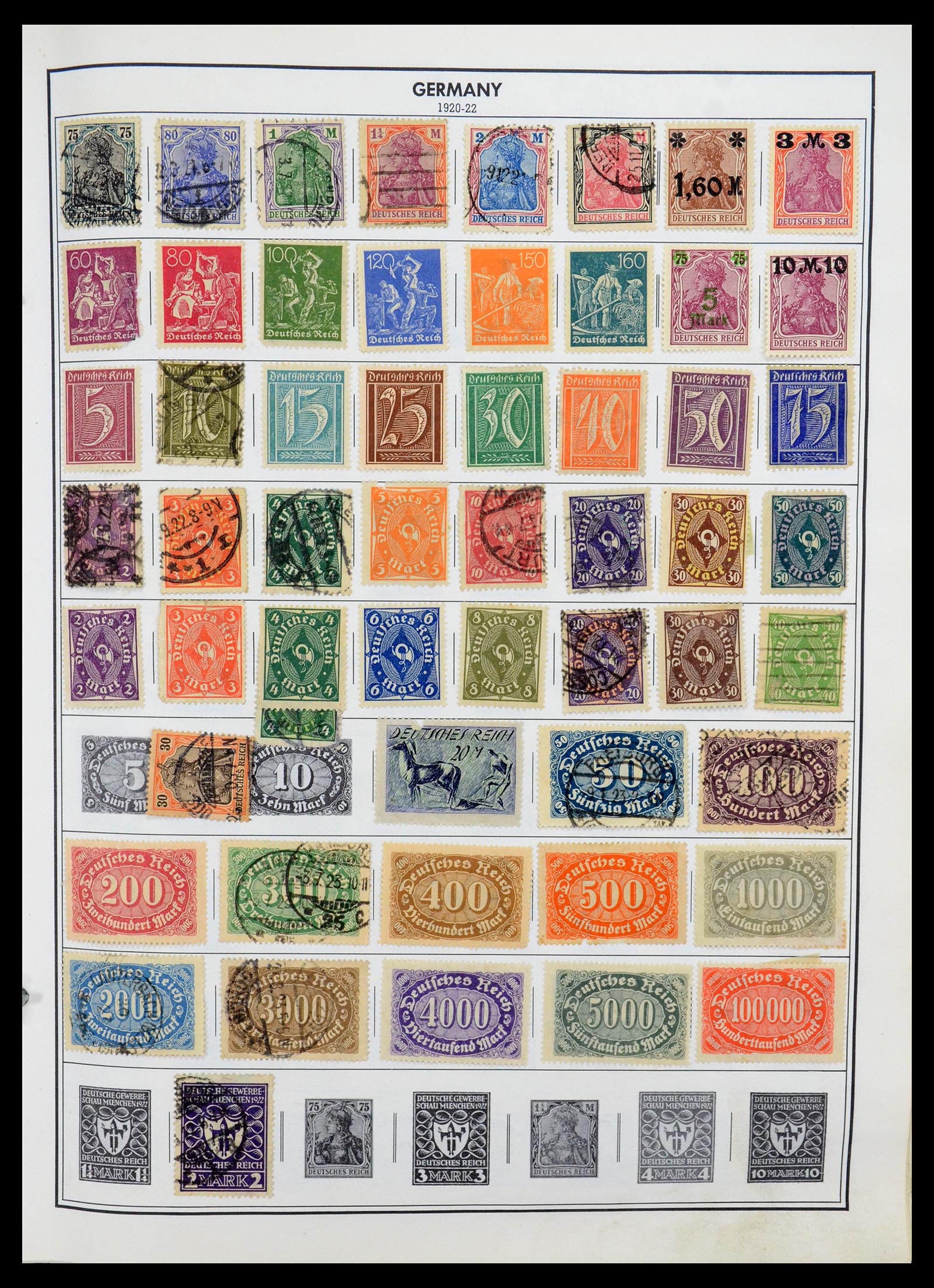 35717 0005 - Postzegelverzameling 35717 Wereld.