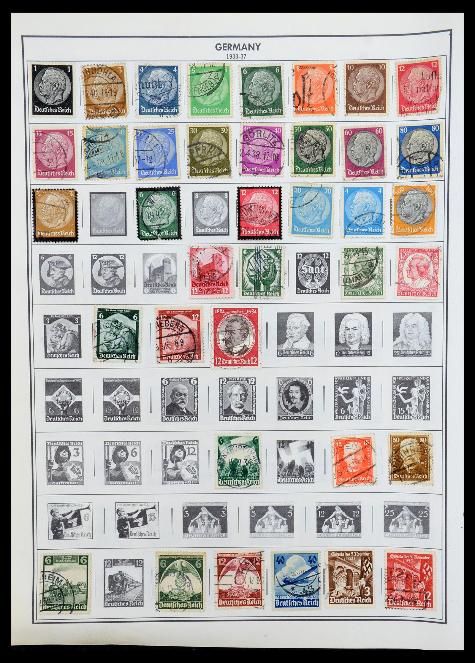 35717 0008 - Postzegelverzameling 35717 Wereld.