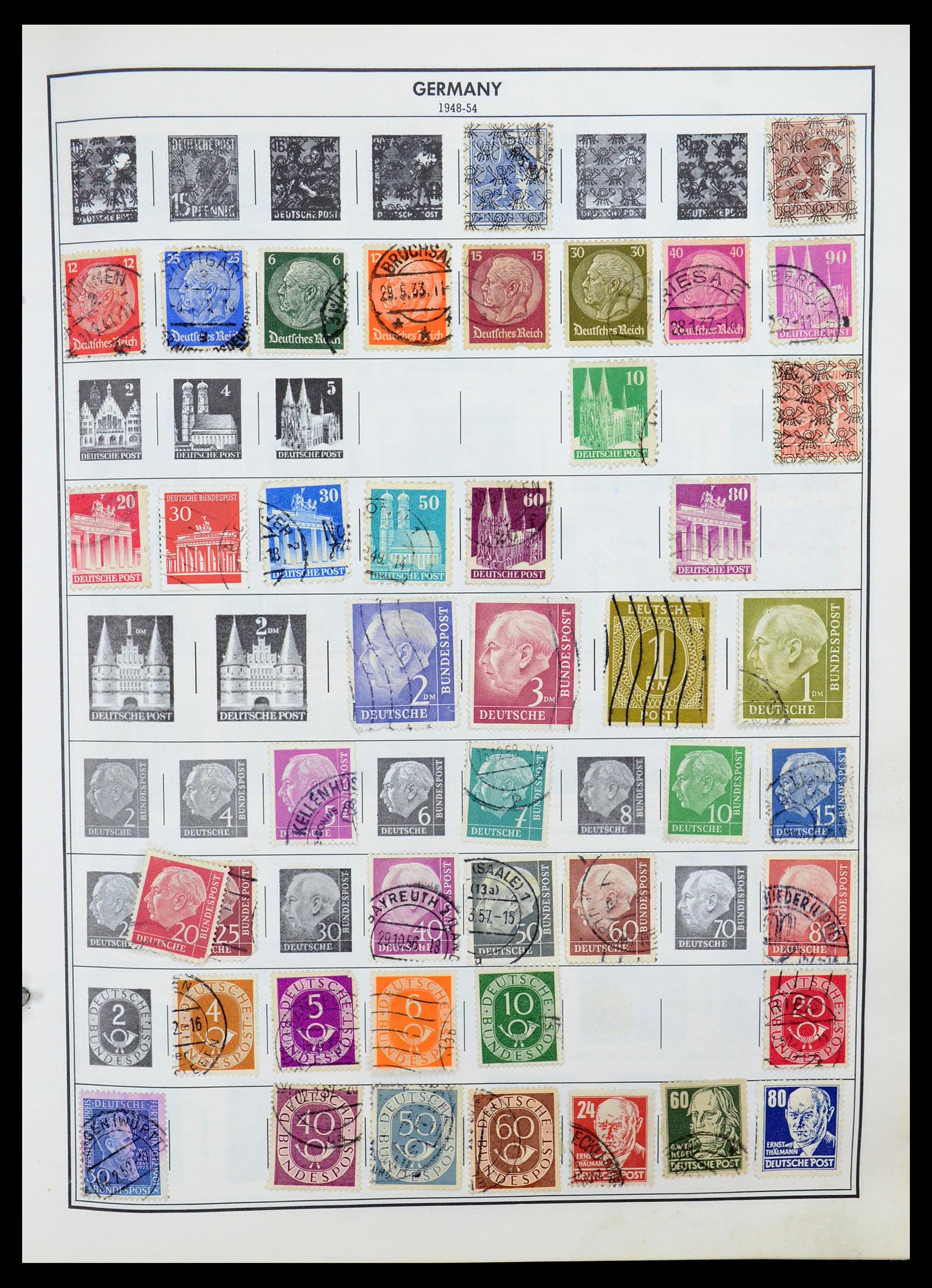 35717 0011 - Postzegelverzameling 35717 Wereld.