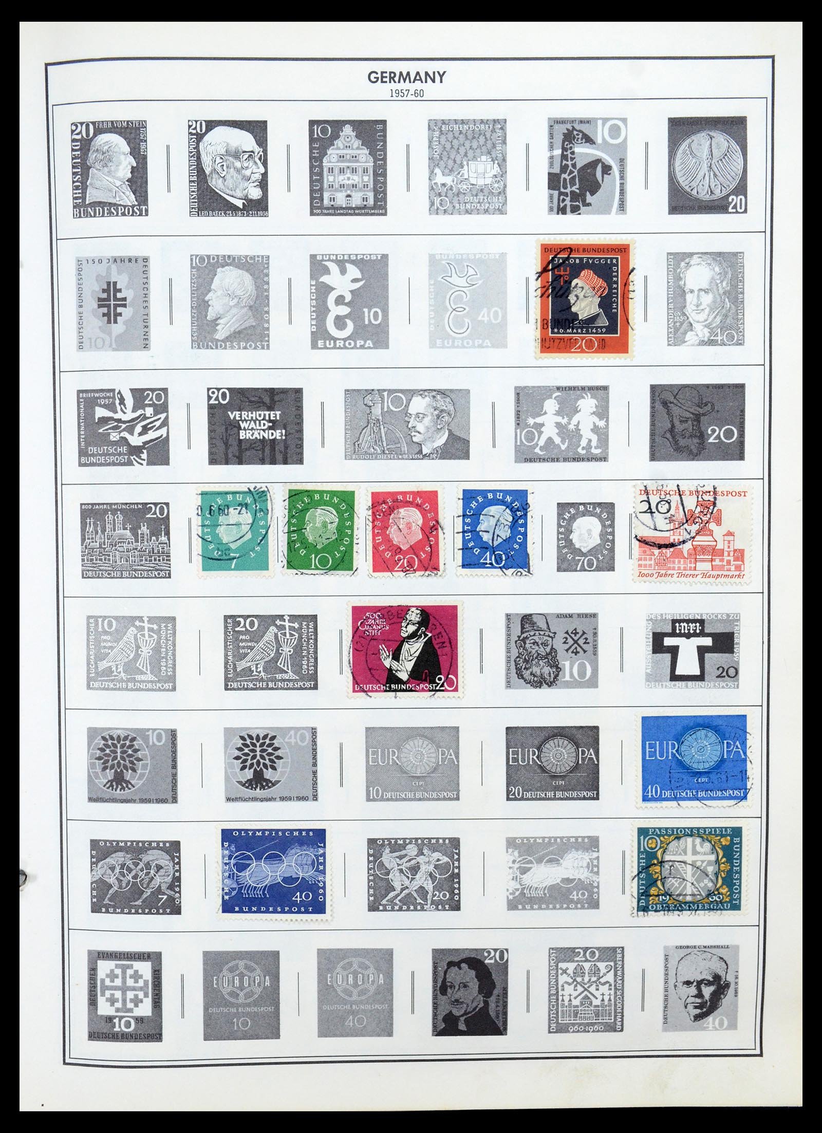 35717 0013 - Postzegelverzameling 35717 Wereld.