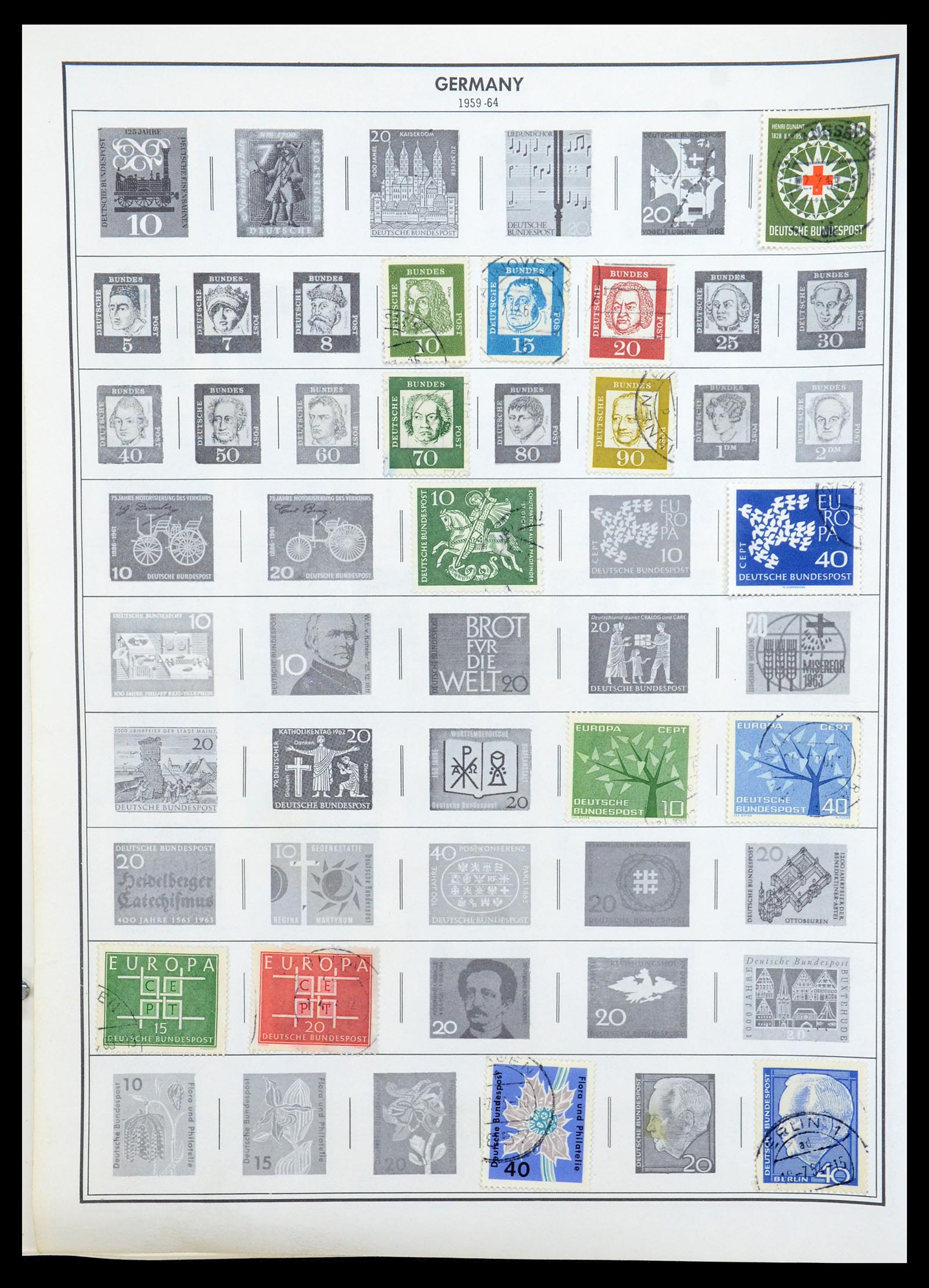 35717 0014 - Postzegelverzameling 35717 Wereld.