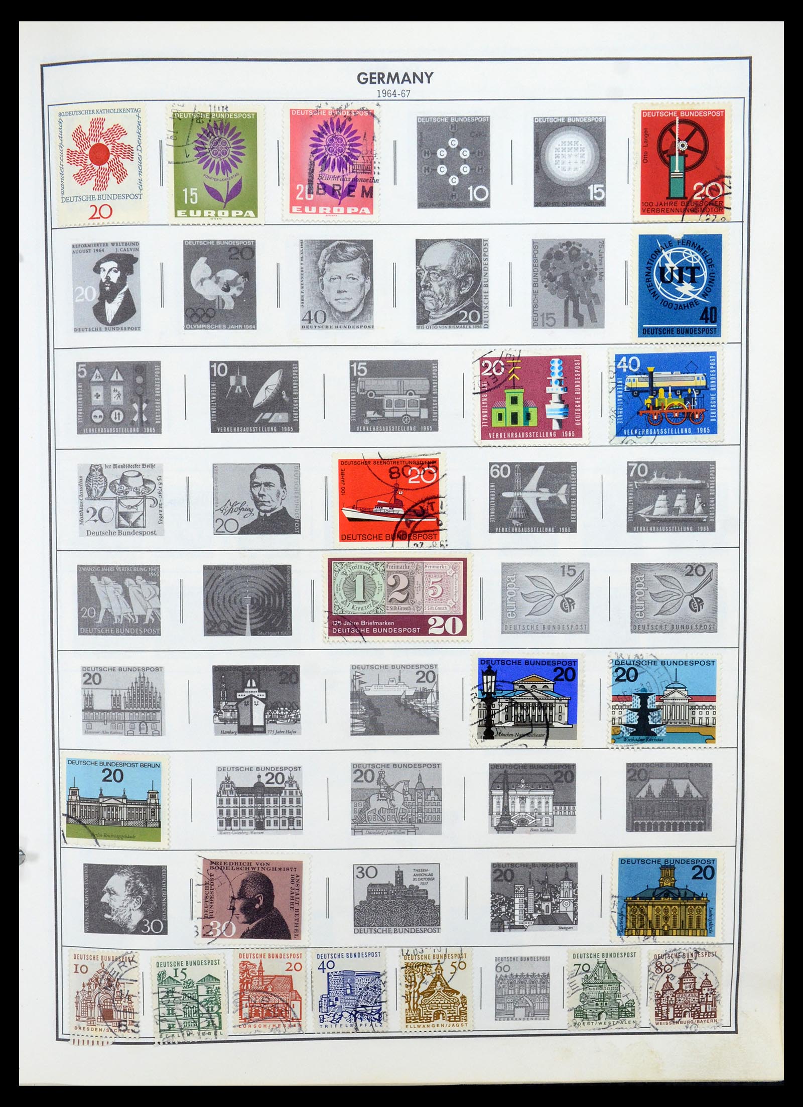 35717 0015 - Postzegelverzameling 35717 Wereld.