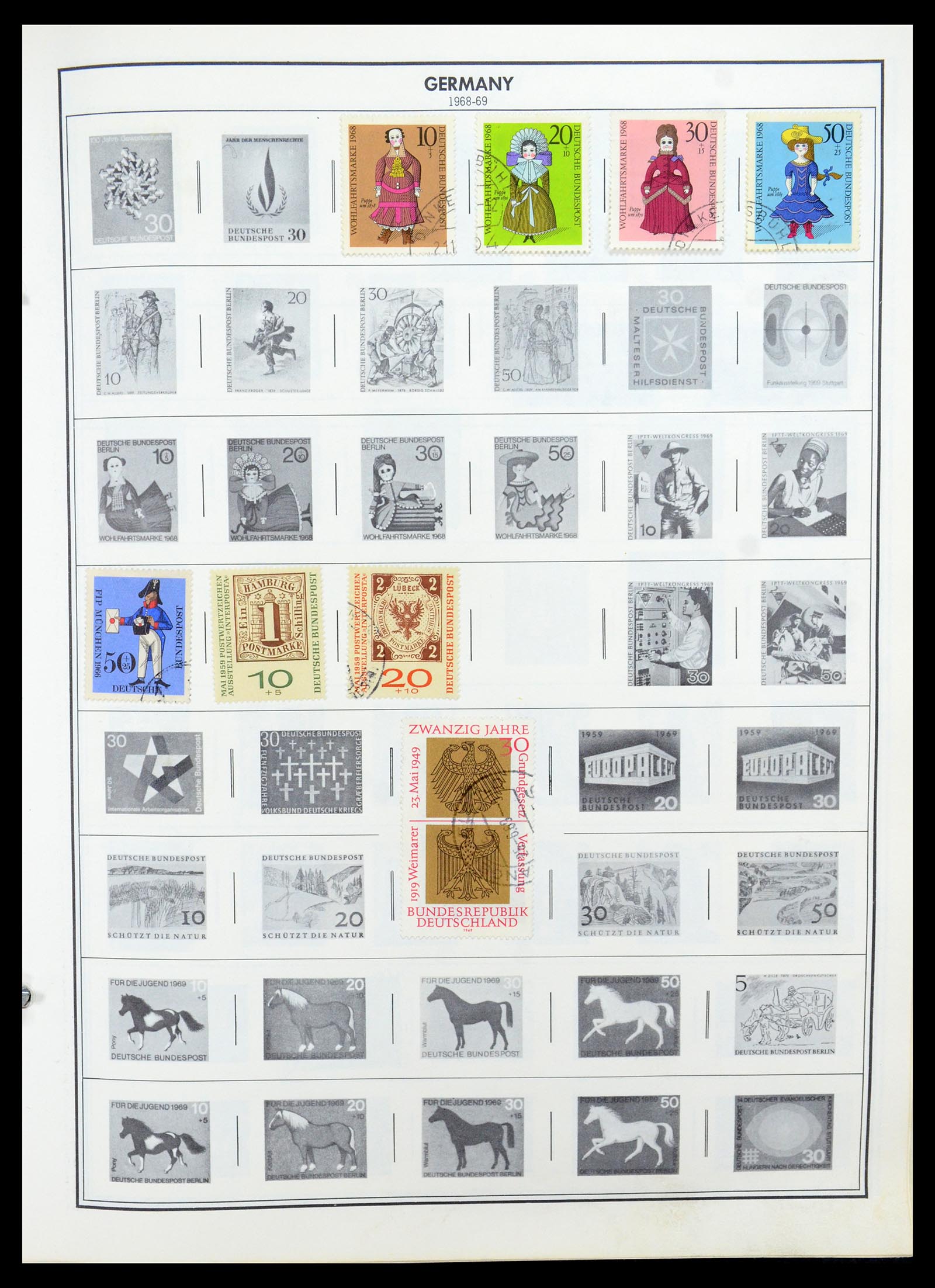 35717 0018 - Postzegelverzameling 35717 Wereld.