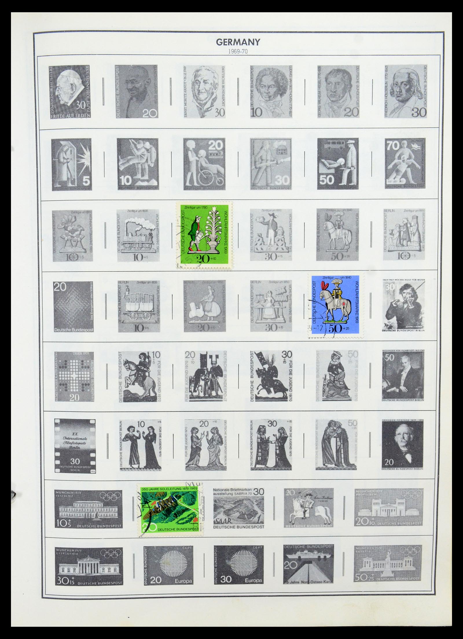 35717 0020 - Postzegelverzameling 35717 Wereld.