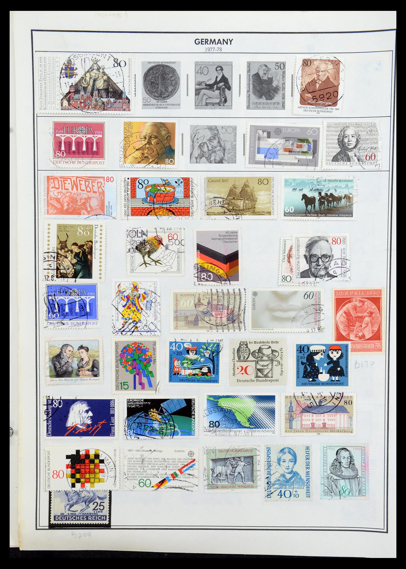 35717 0036 - Stamp Collection 35717 World.