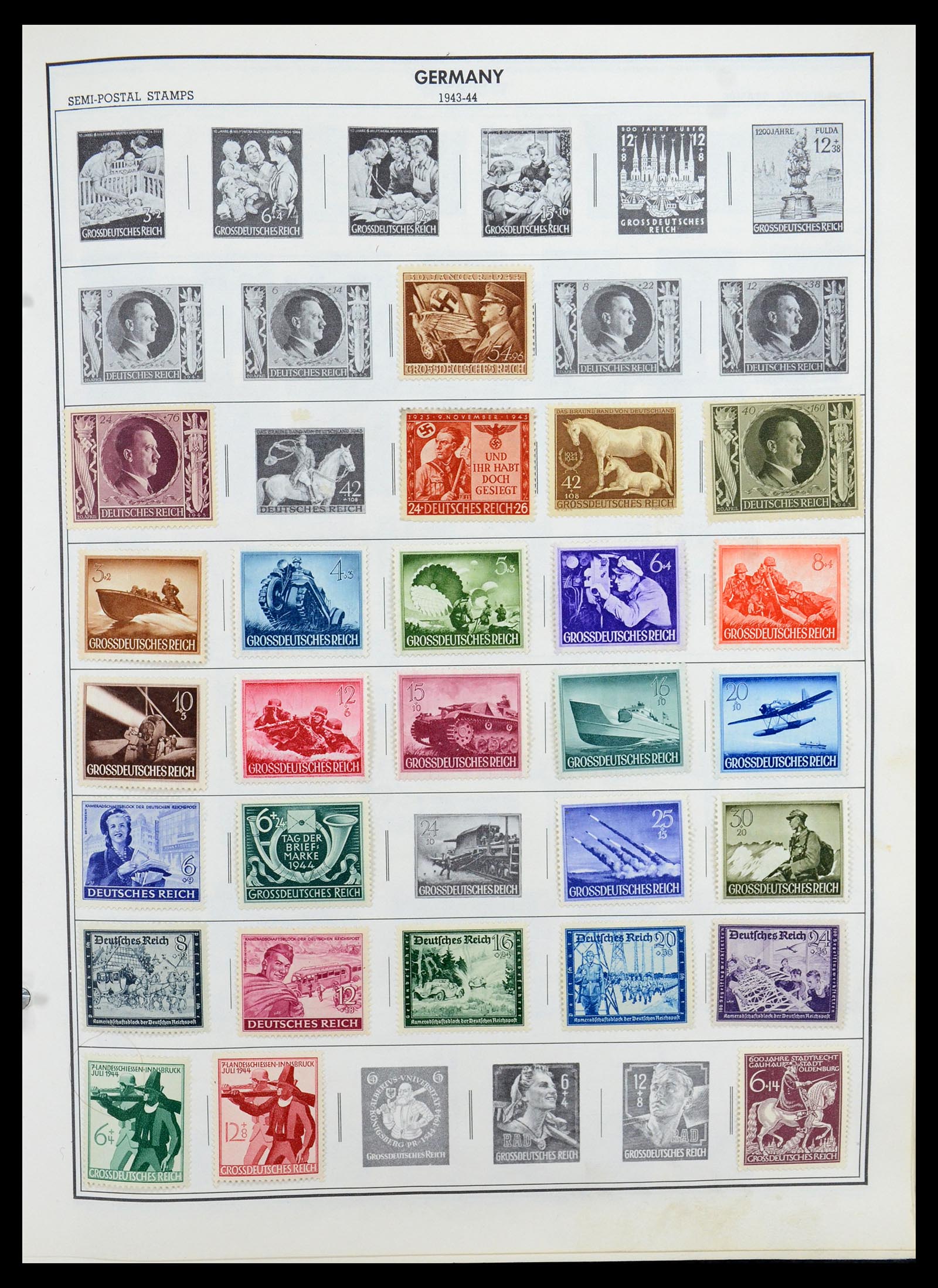 35717 0039 - Stamp Collection 35717 World.