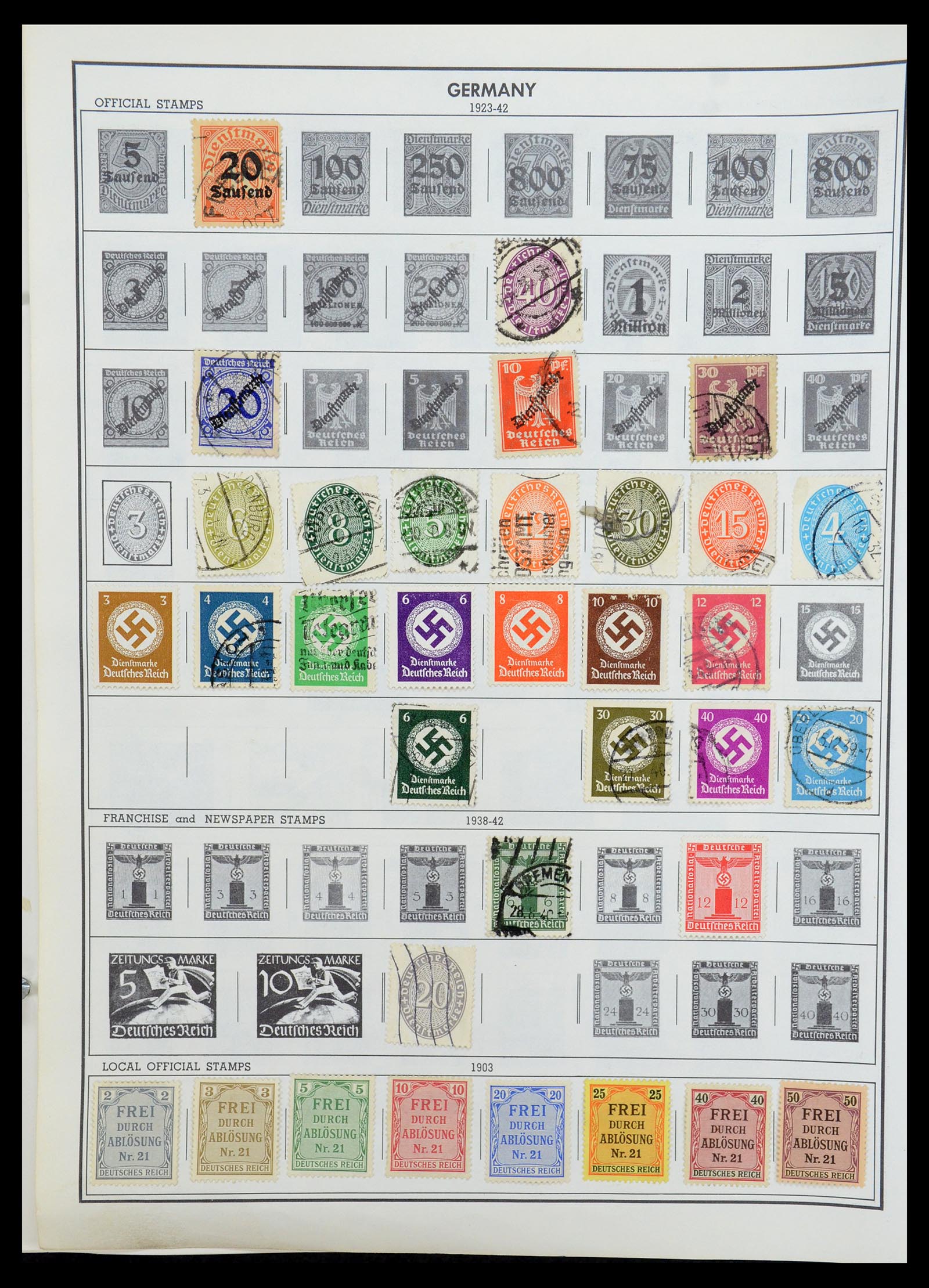 35717 0042 - Stamp Collection 35717 World.