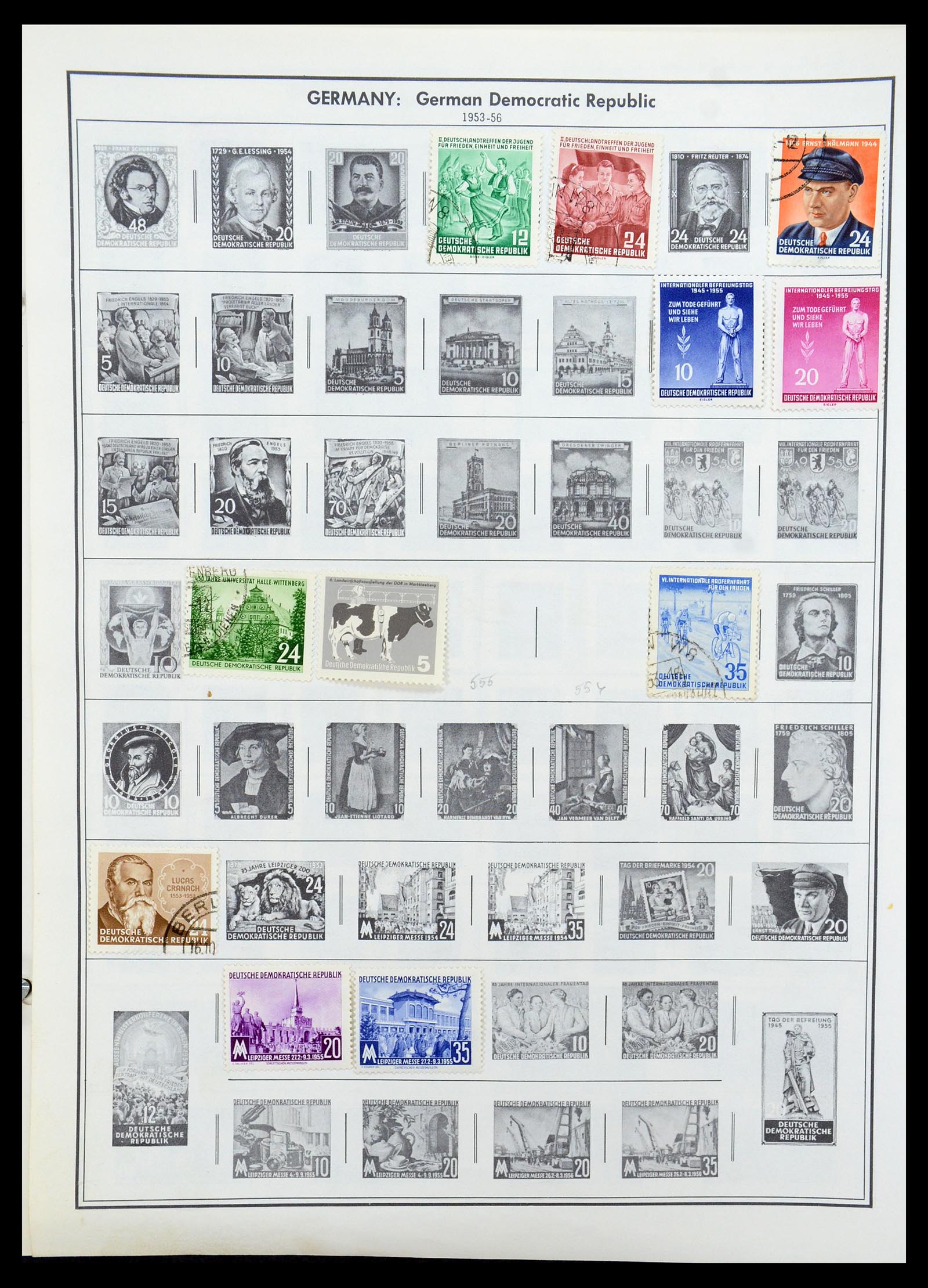 35717 0054 - Stamp Collection 35717 World.