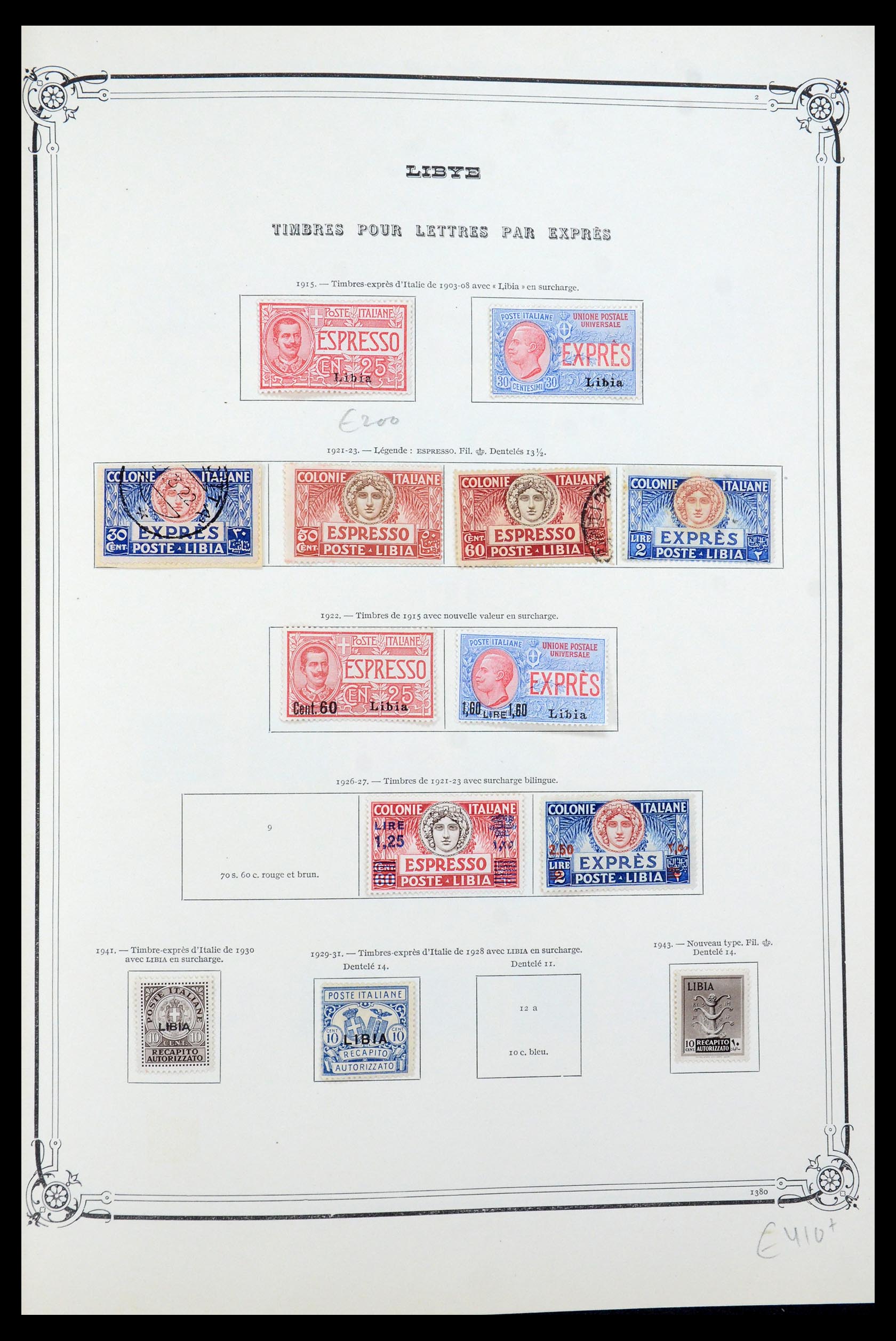35719 007 - Stamp Collection 35719 Libya 1912-1984.