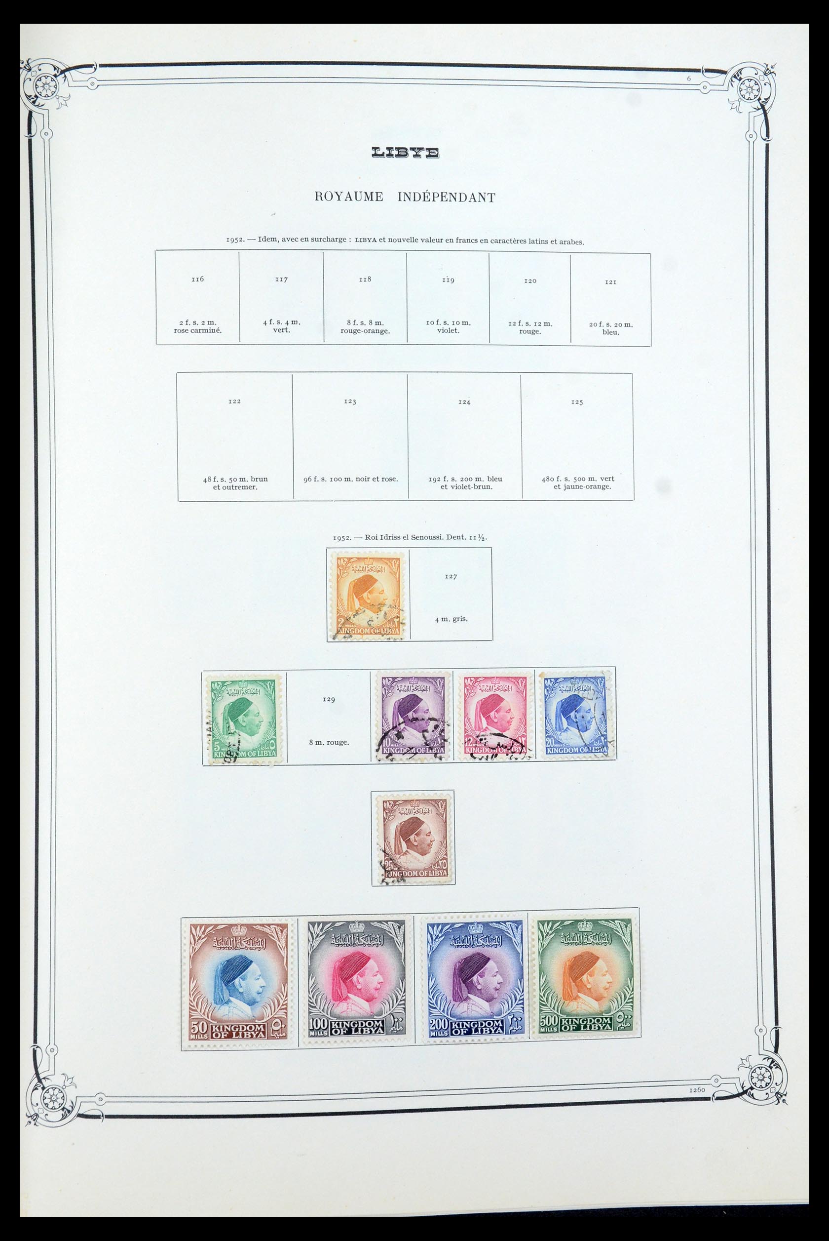 35719 012 - Postzegelverzameling 35719 Libië 1912-1984.