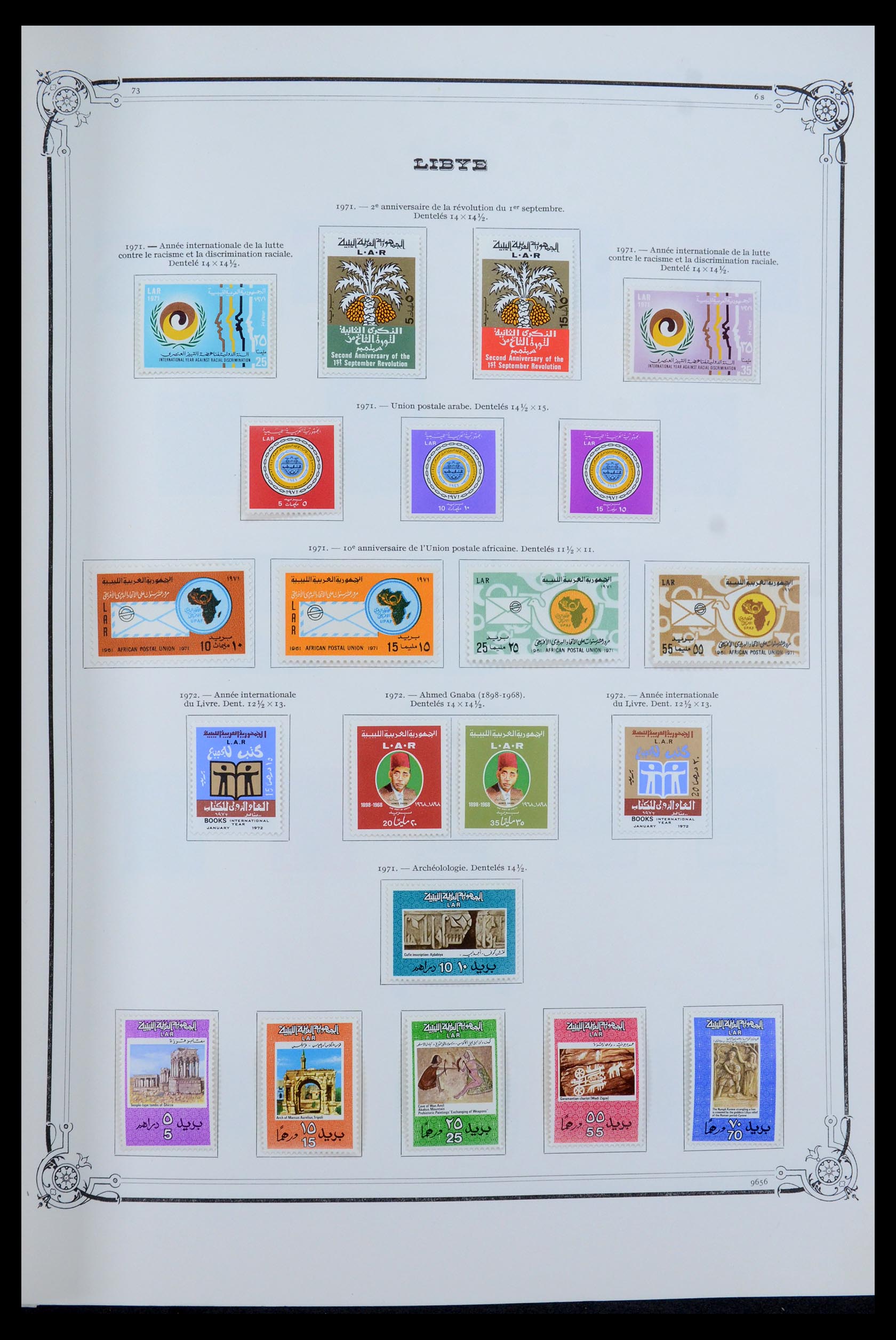 35719 030 - Postzegelverzameling 35719 Libië 1912-1984.