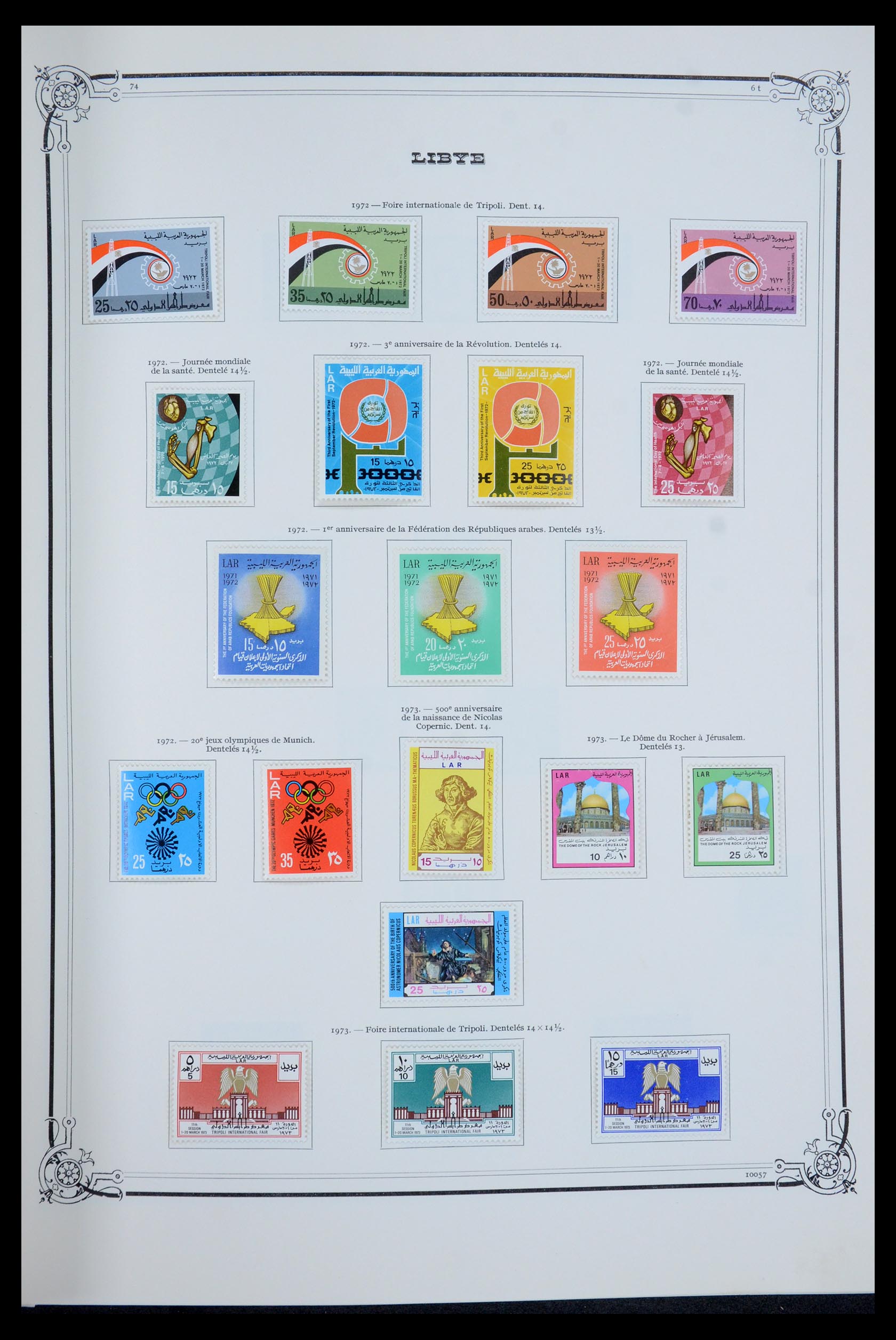 35719 031 - Postzegelverzameling 35719 Libië 1912-1984.