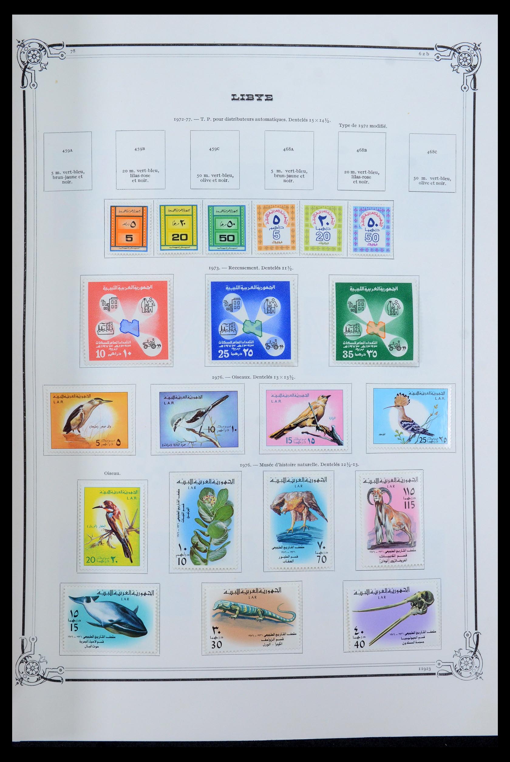 35719 039 - Postzegelverzameling 35719 Libië 1912-1984.