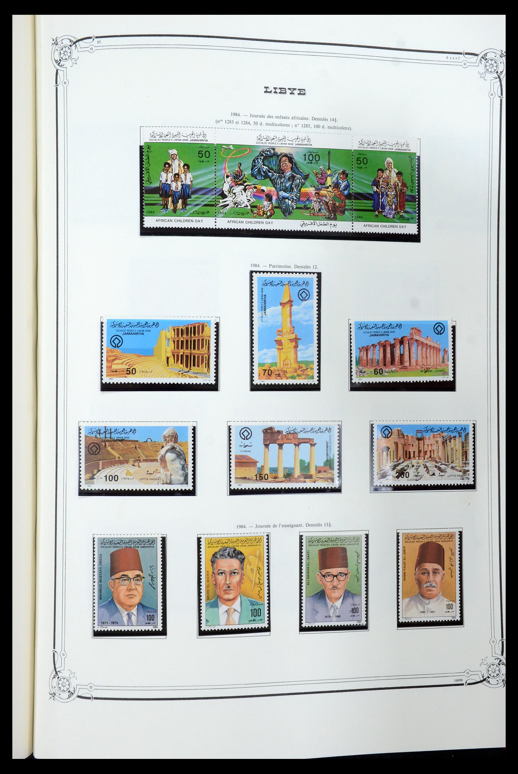 35719 092 - Stamp Collection 35719 Libya 1912-1984.