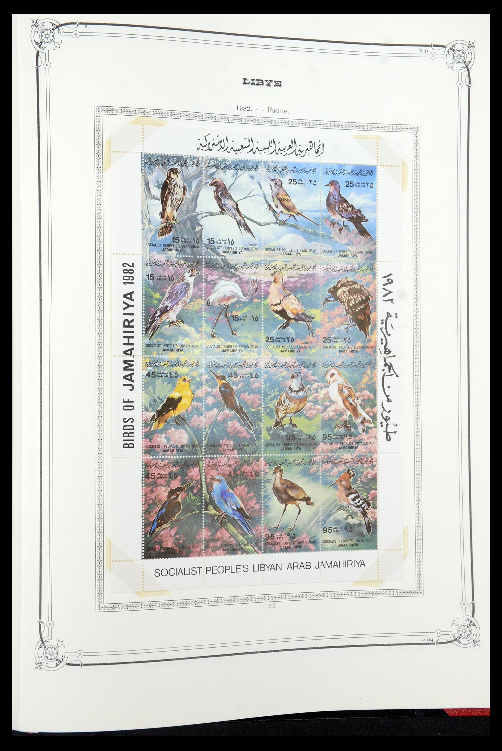 35719 124 - Postzegelverzameling 35719 Libië 1912-1984.