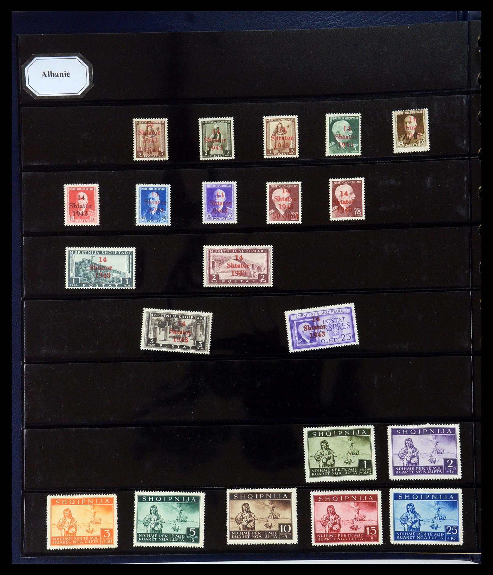 35720 002 - Postzegelverzameling 35720 Europese landen 1930-1945.