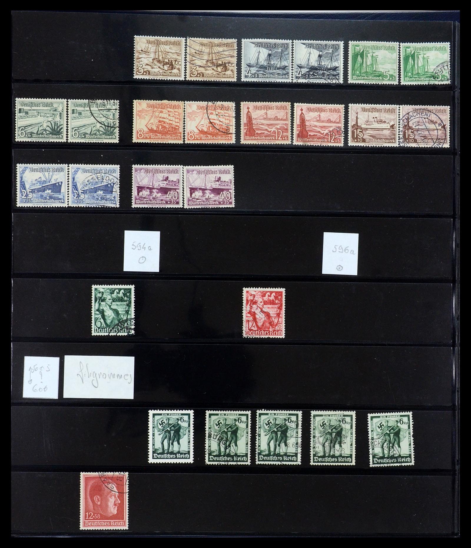 35720 010 - Postzegelverzameling 35720 Europese landen 1930-1945.