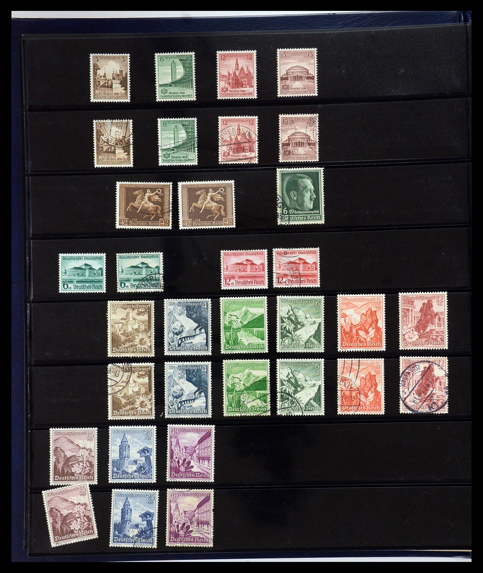 35720 011 - Postzegelverzameling 35720 Europese landen 1930-1945.