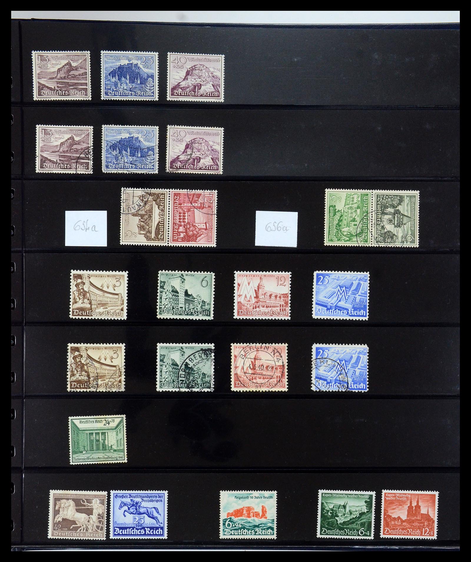 35720 014 - Postzegelverzameling 35720 Europese landen 1930-1945.