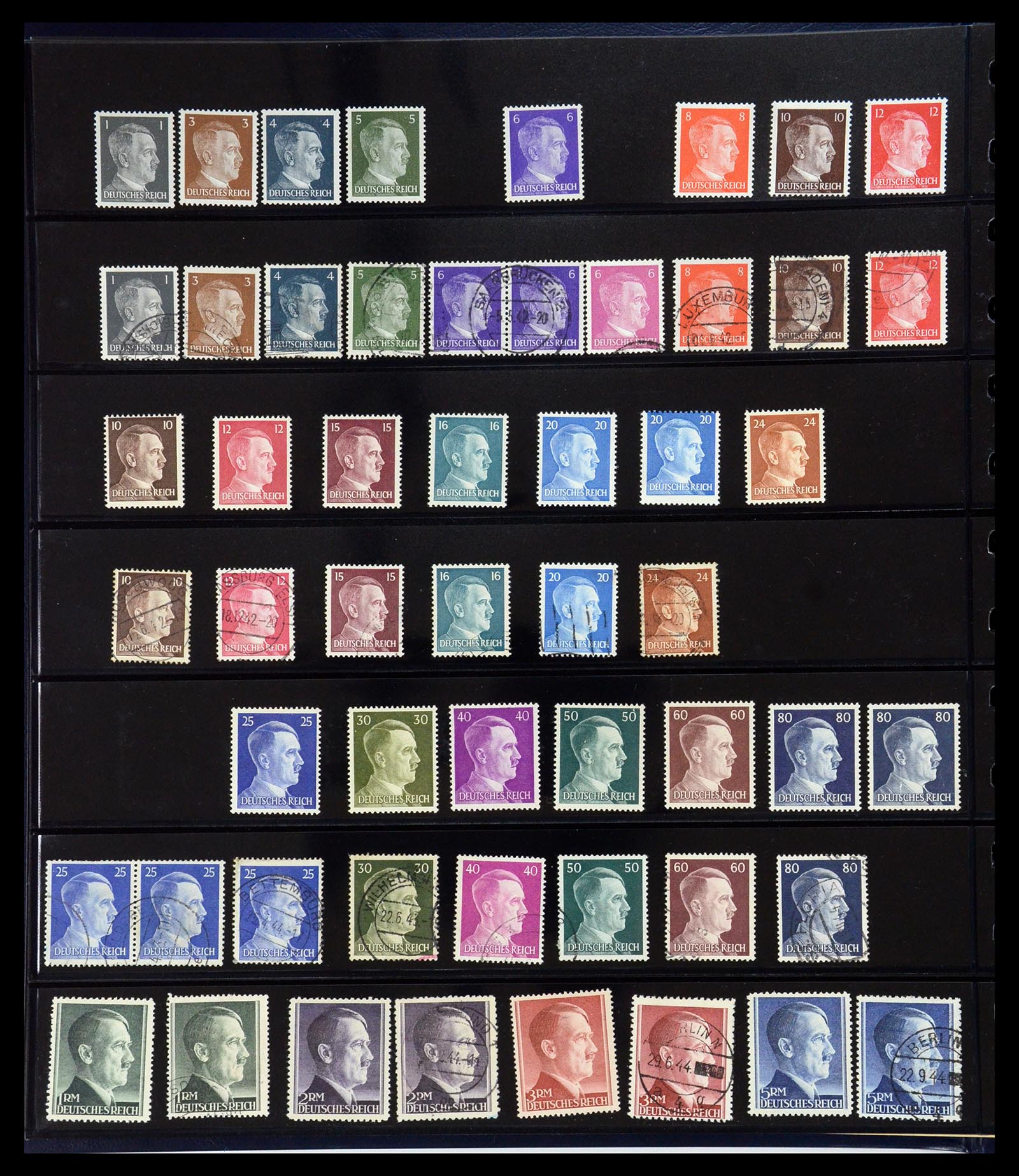35720 017 - Postzegelverzameling 35720 Europese landen 1930-1945.