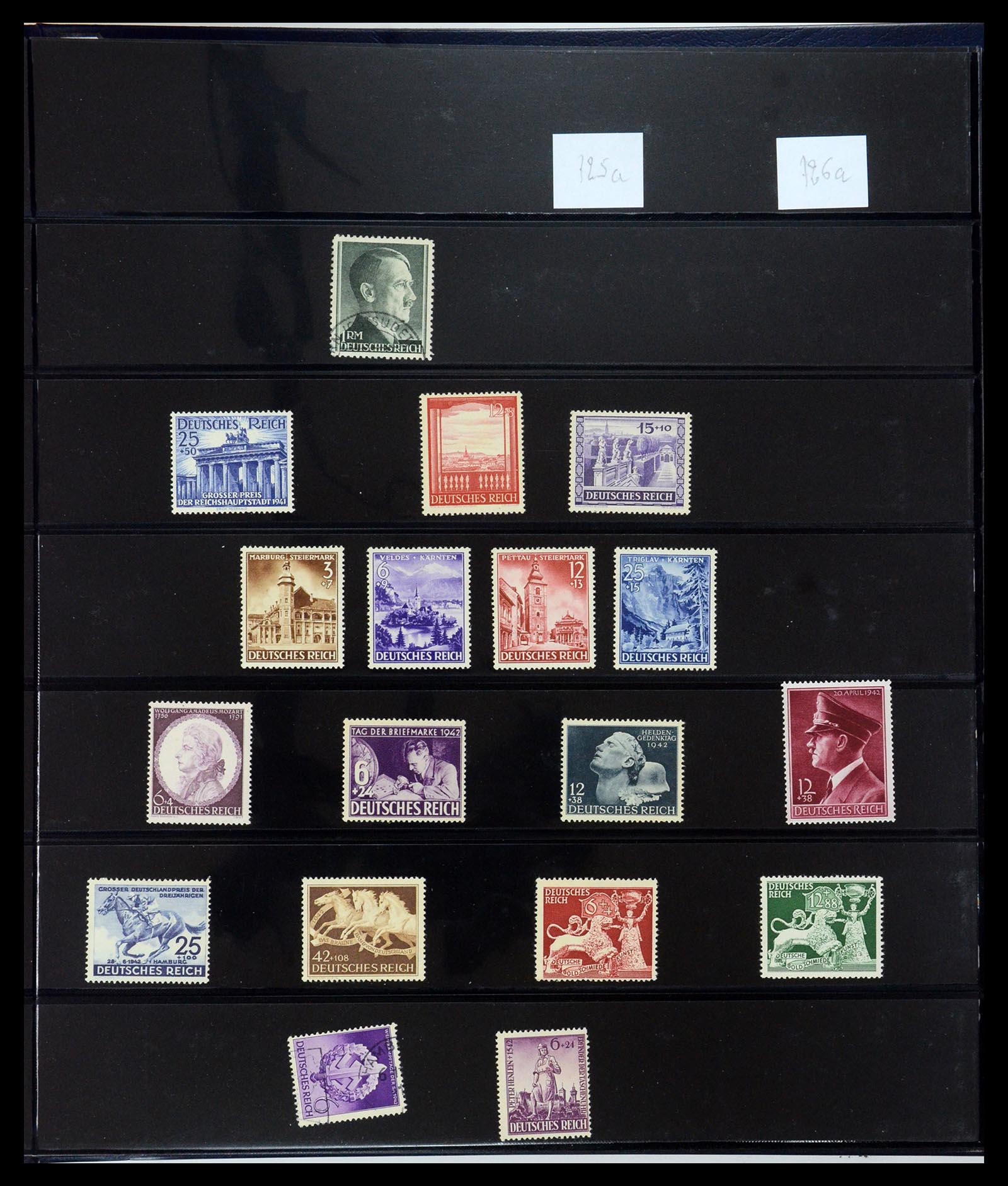 35720 018 - Postzegelverzameling 35720 Europese landen 1930-1945.