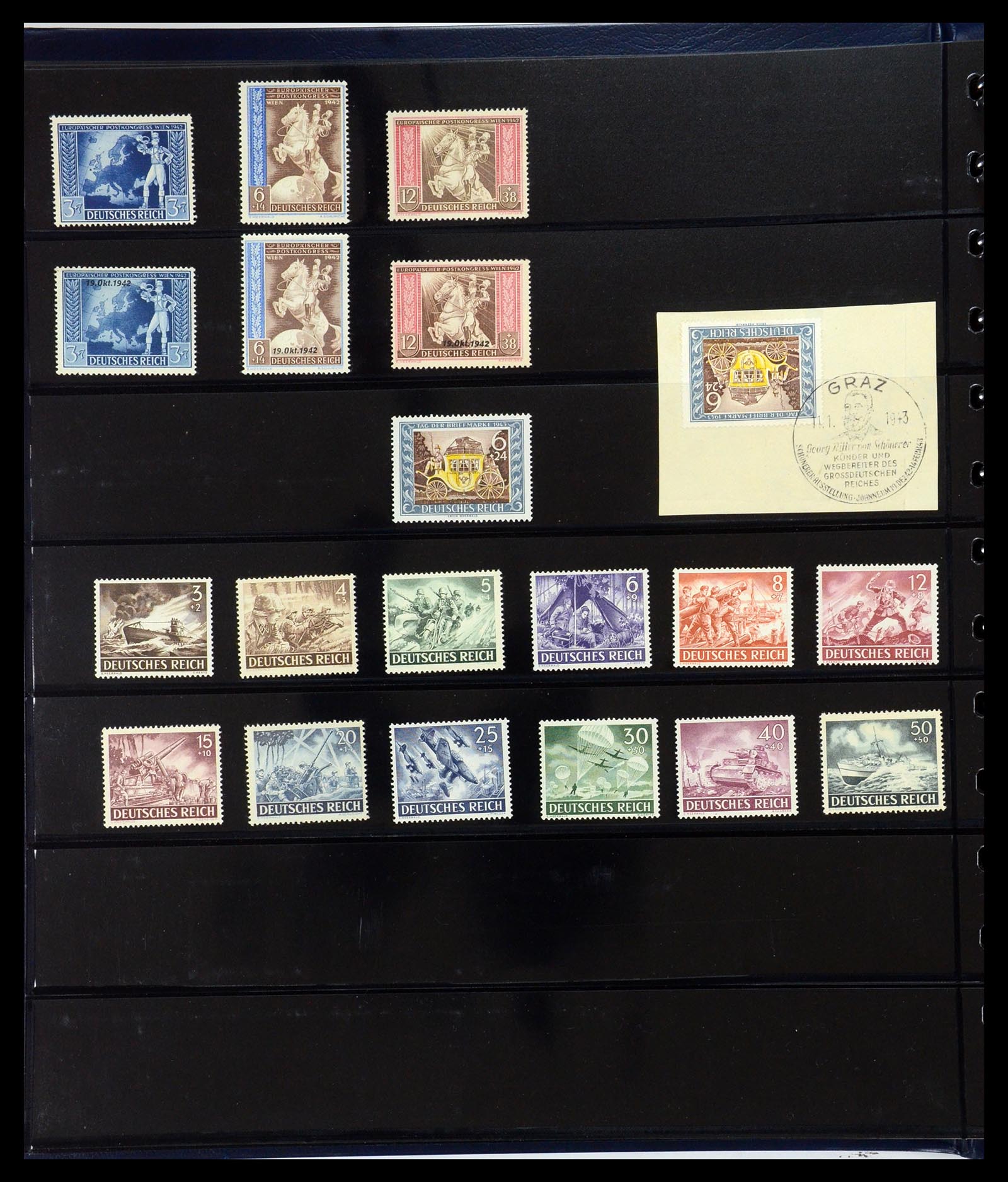35720 019 - Postzegelverzameling 35720 Europese landen 1930-1945.