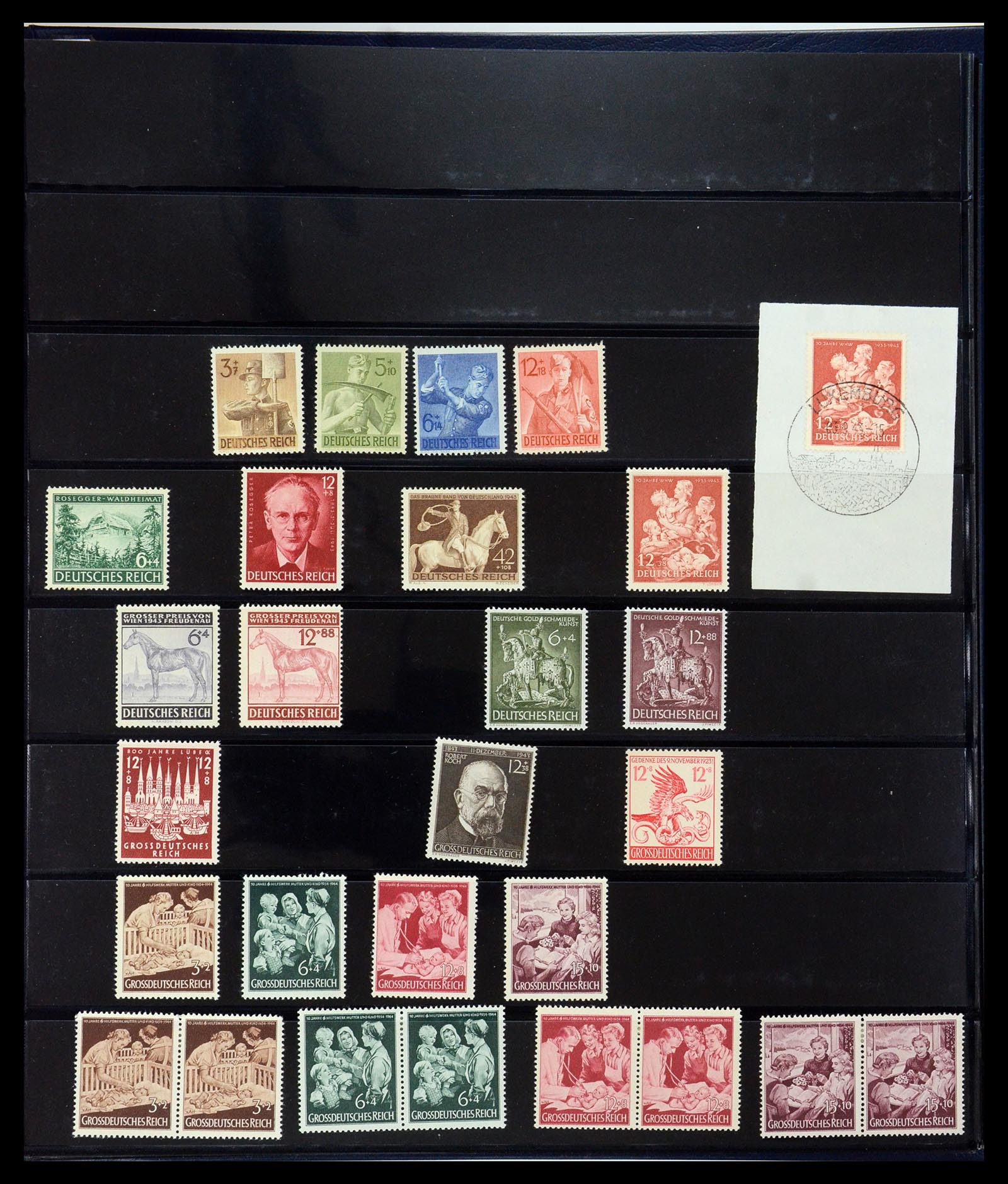 35720 020 - Postzegelverzameling 35720 Europese landen 1930-1945.