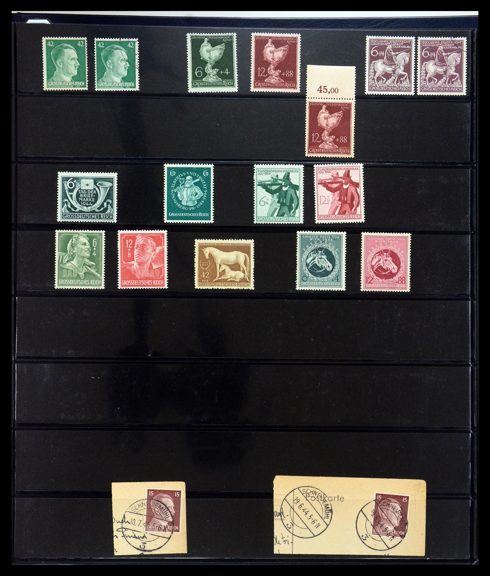 35720 022 - Postzegelverzameling 35720 Europese landen 1930-1945.