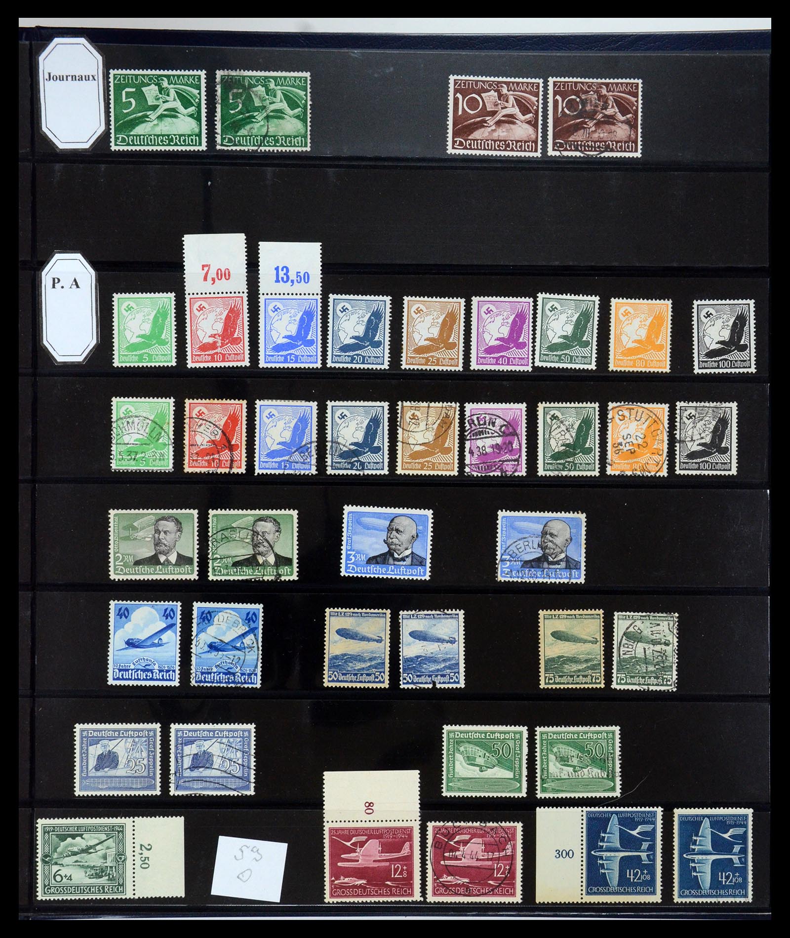 35720 024 - Stamp Collection 35720 European countries 1930-1945.