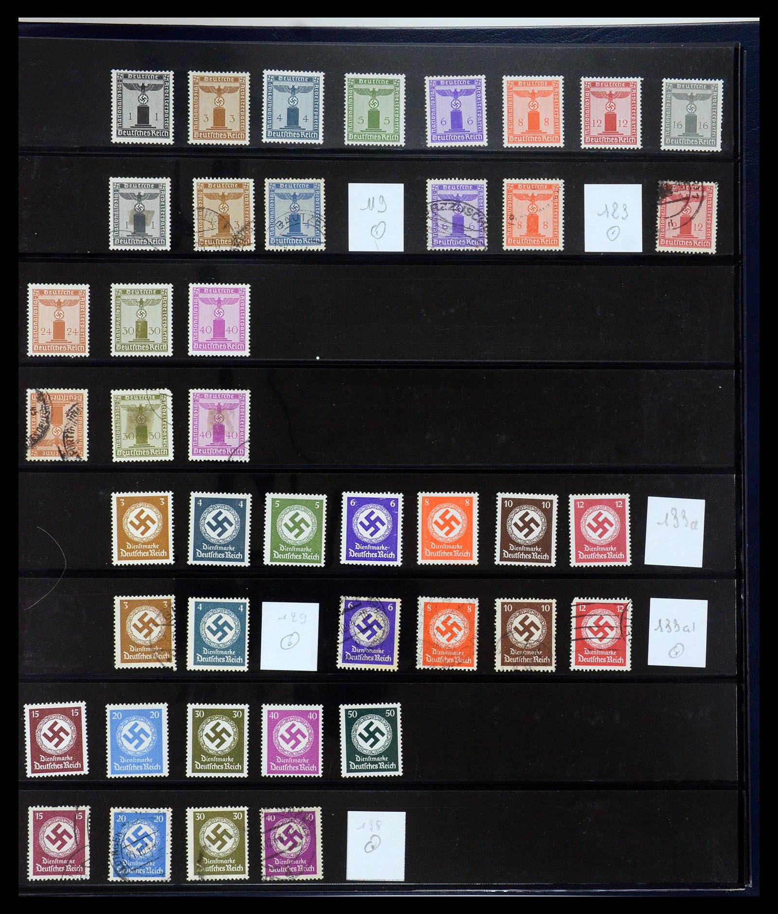 35720 026 - Postzegelverzameling 35720 Europese landen 1930-1945.