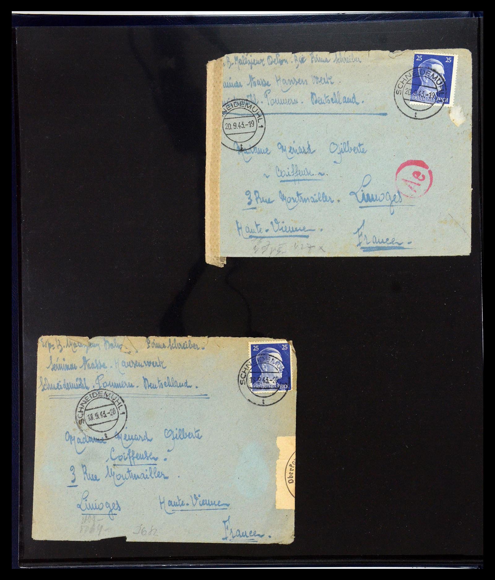 35720 032 - Postzegelverzameling 35720 Europese landen 1930-1945.