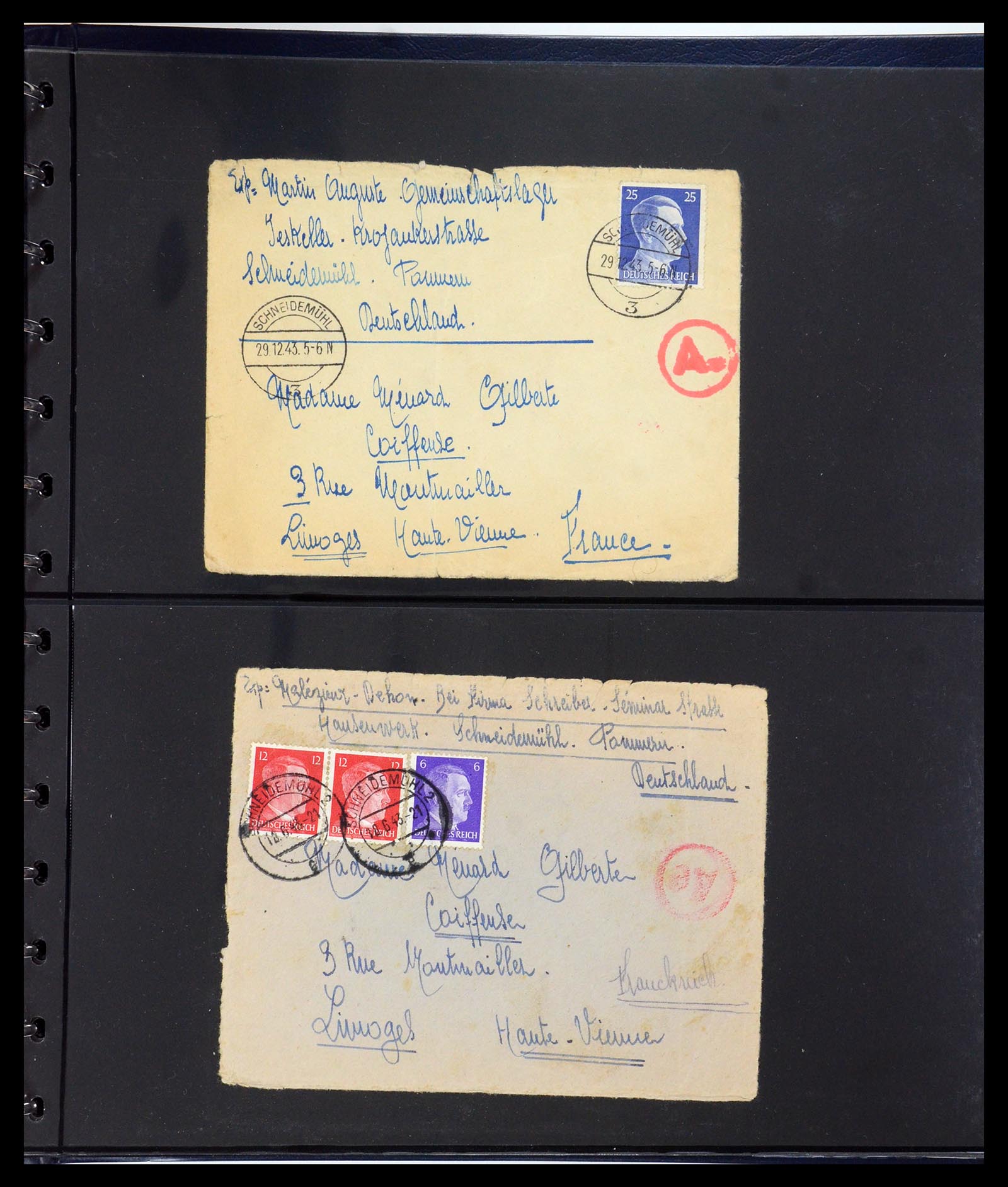 35720 033 - Postzegelverzameling 35720 Europese landen 1930-1945.