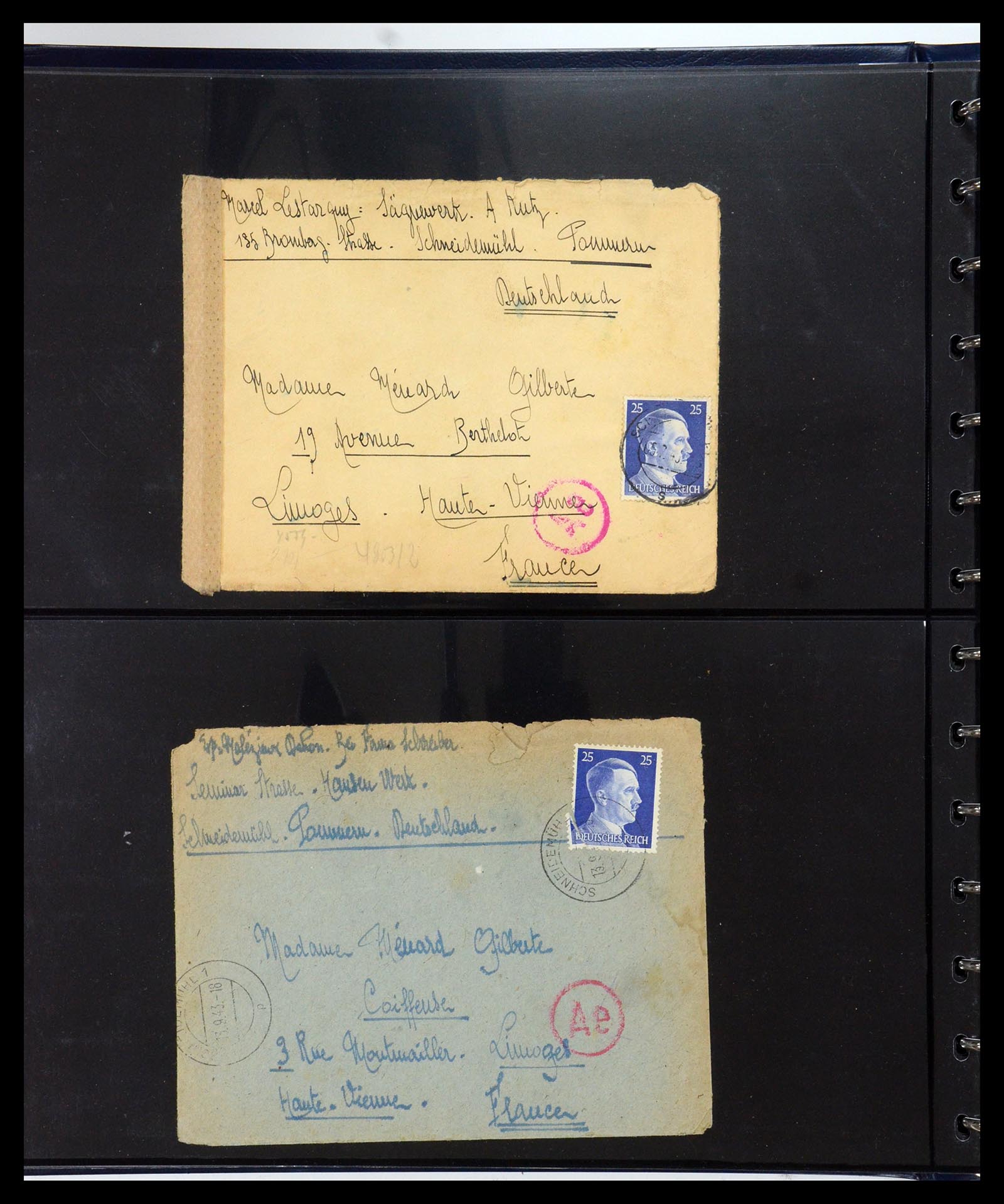 35720 034 - Postzegelverzameling 35720 Europese landen 1930-1945.
