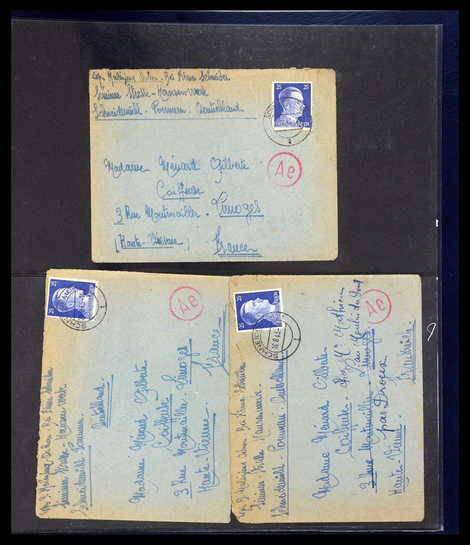 35720 035 - Postzegelverzameling 35720 Europese landen 1930-1945.