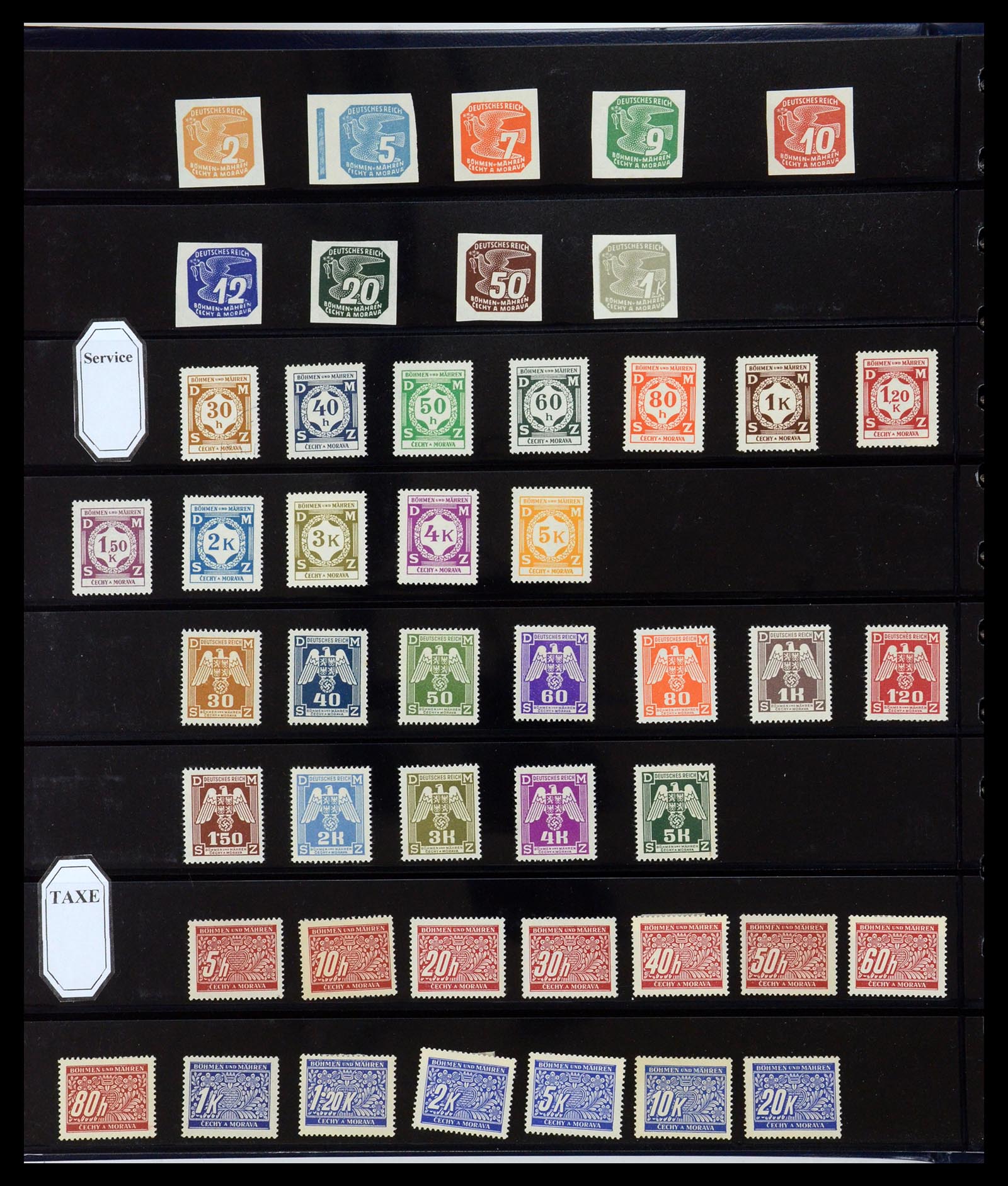 35720 042 - Postzegelverzameling 35720 Europese landen 1930-1945.