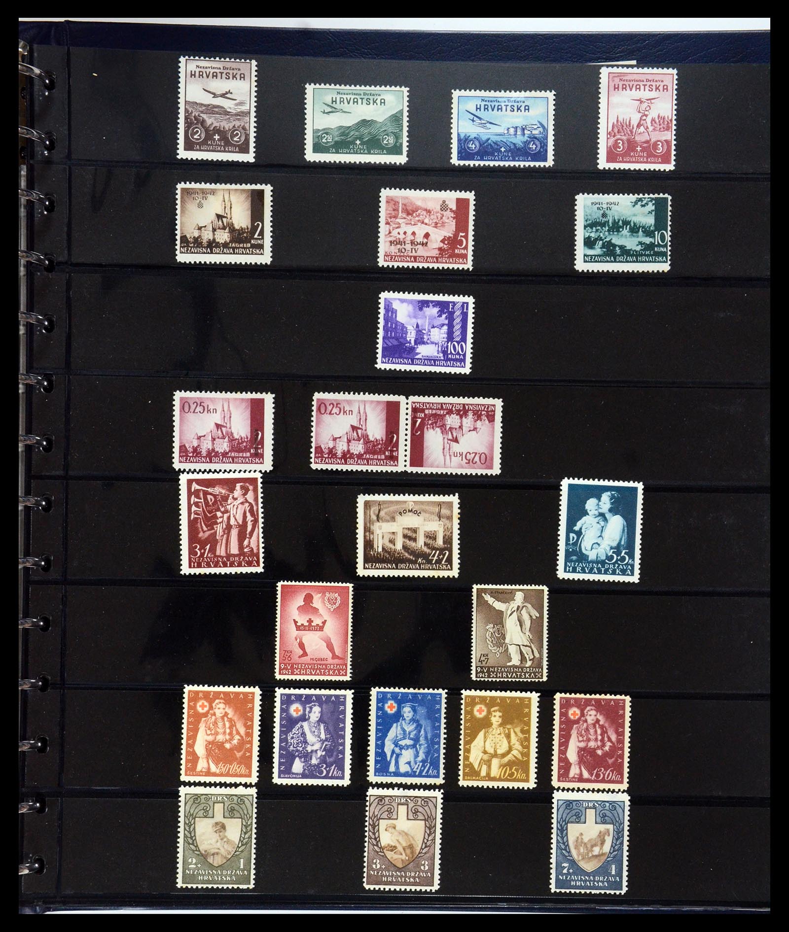 35720 045 - Postzegelverzameling 35720 Europese landen 1930-1945.