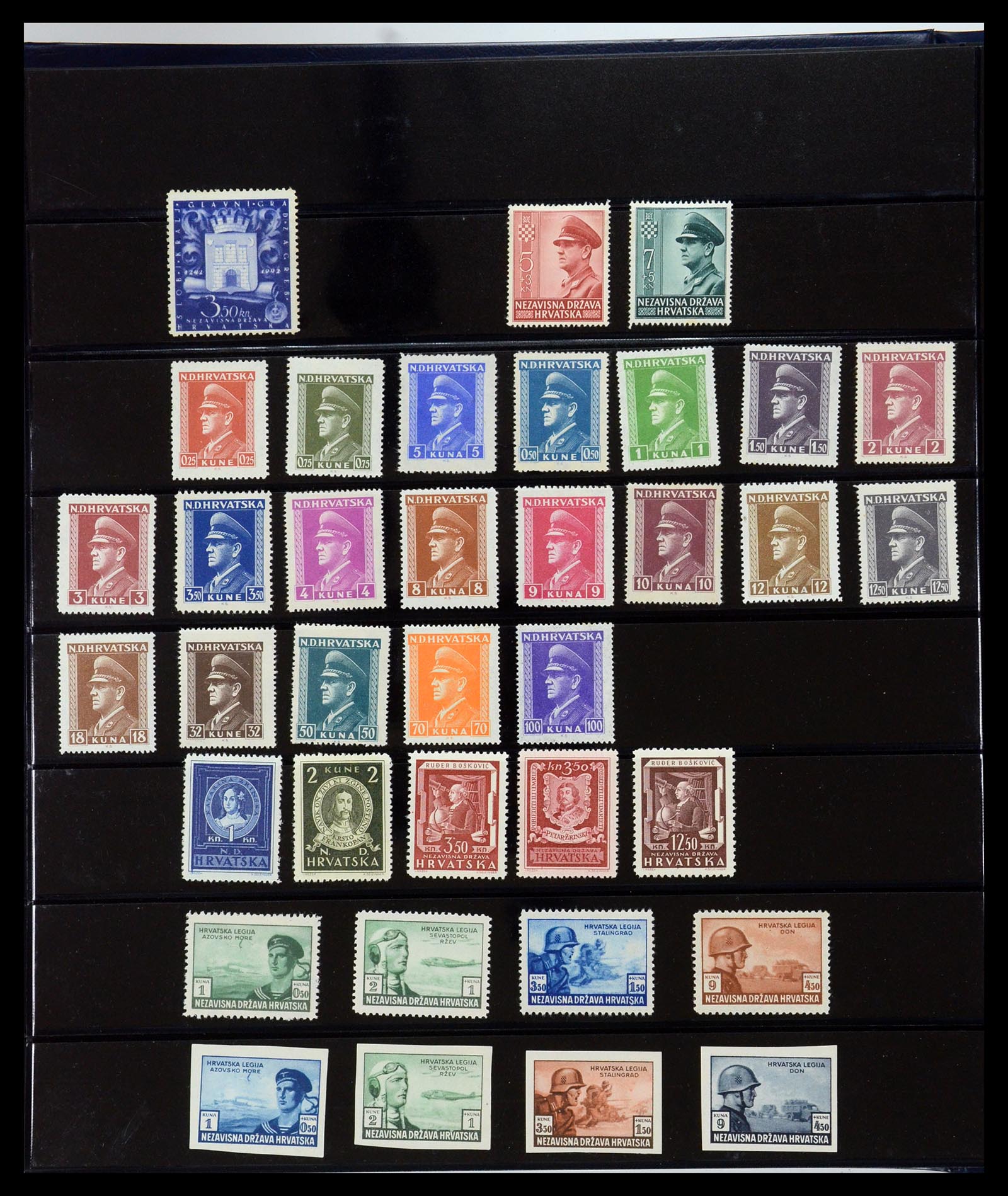 35720 046 - Postzegelverzameling 35720 Europese landen 1930-1945.