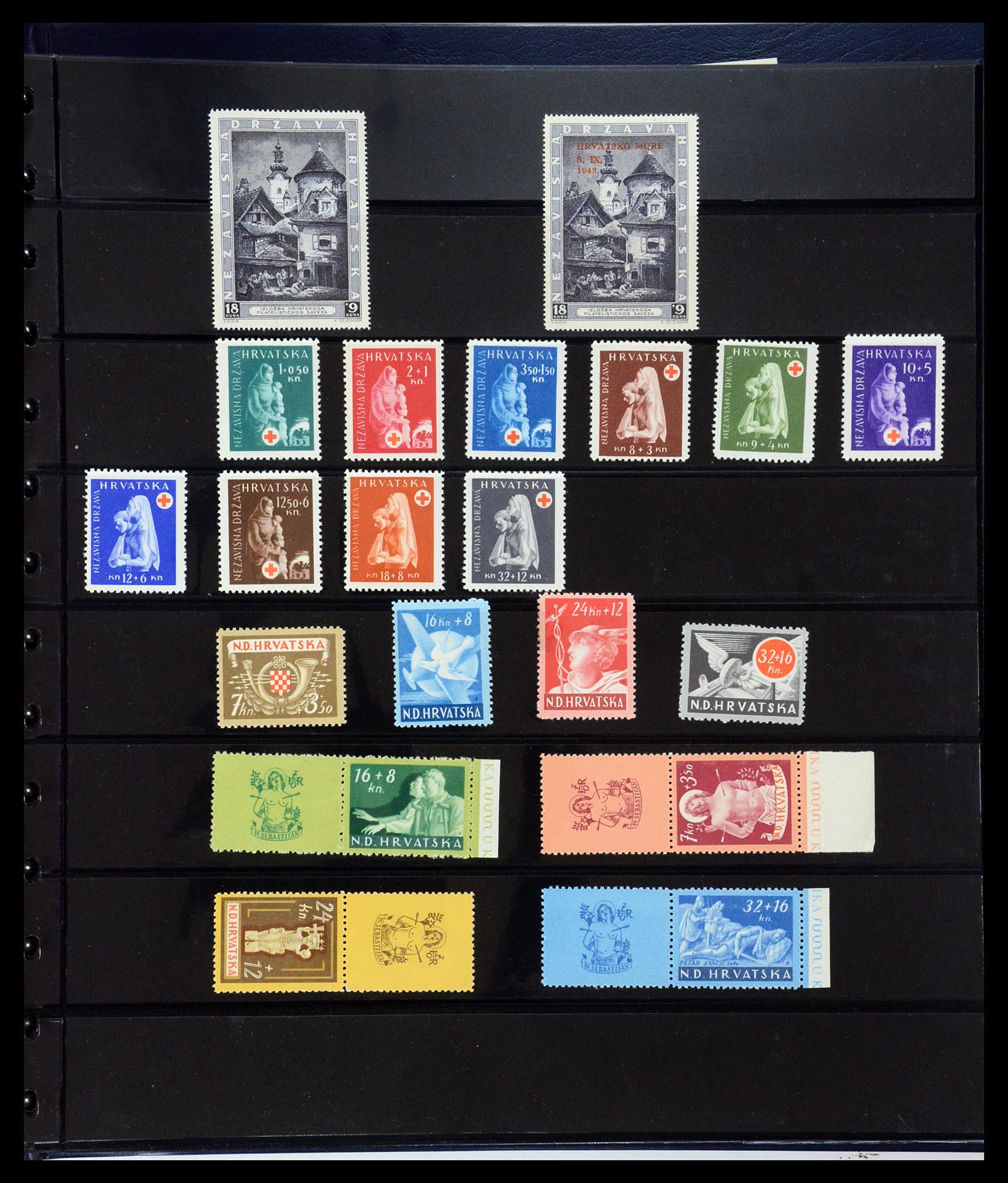 35720 047 - Postzegelverzameling 35720 Europese landen 1930-1945.