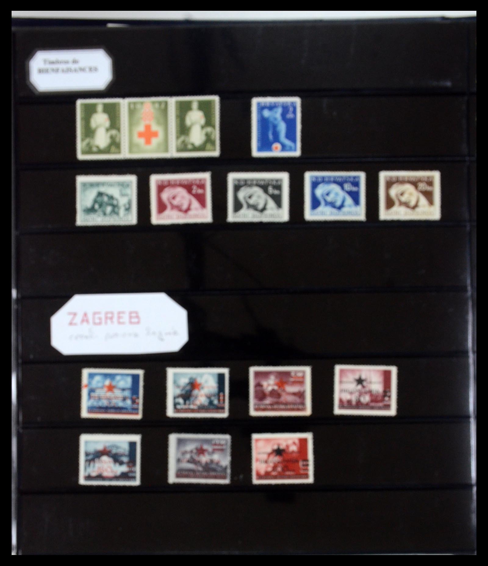 35720 058 - Postzegelverzameling 35720 Europese landen 1930-1945.