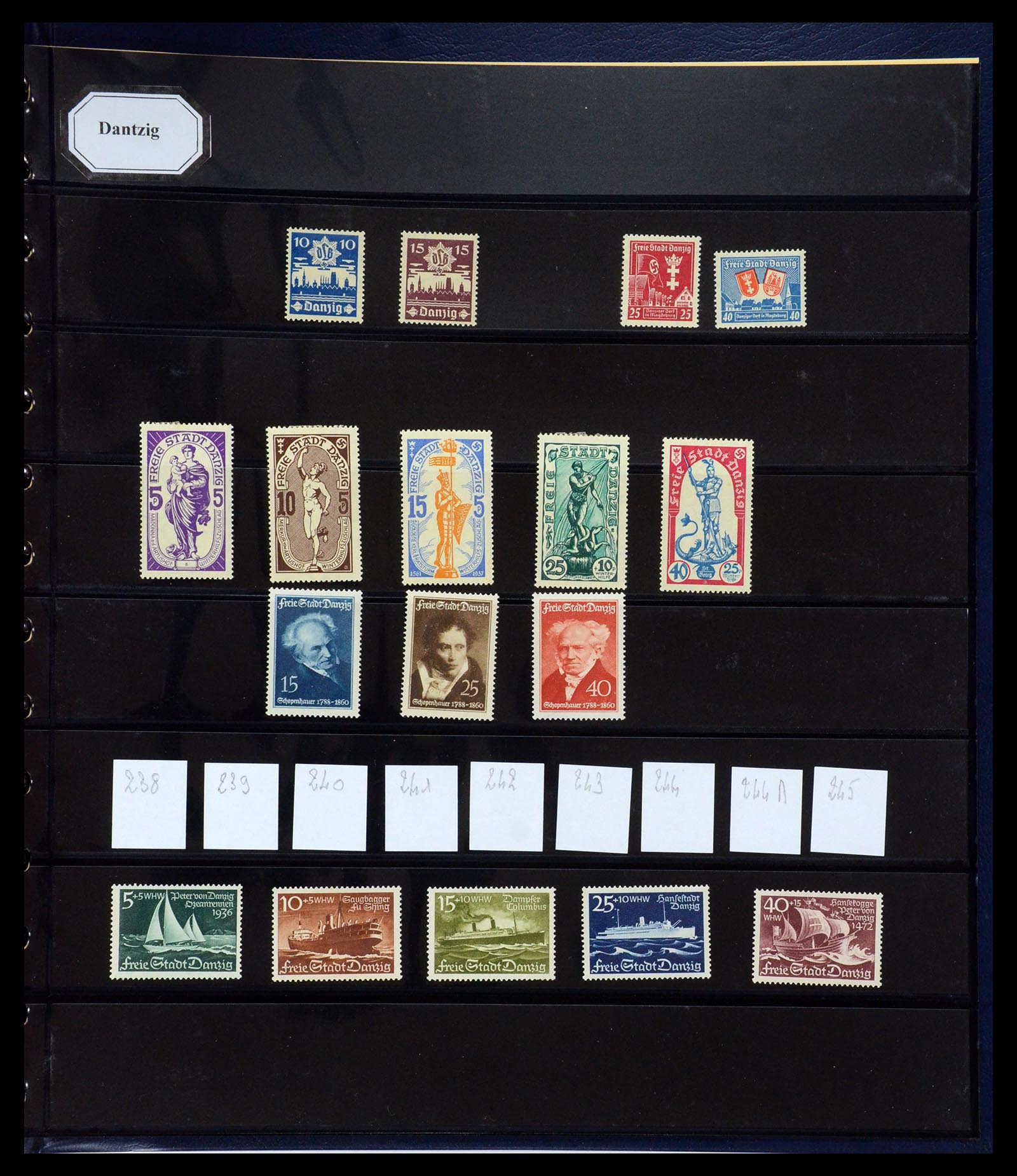 35720 059 - Postzegelverzameling 35720 Europese landen 1930-1945.