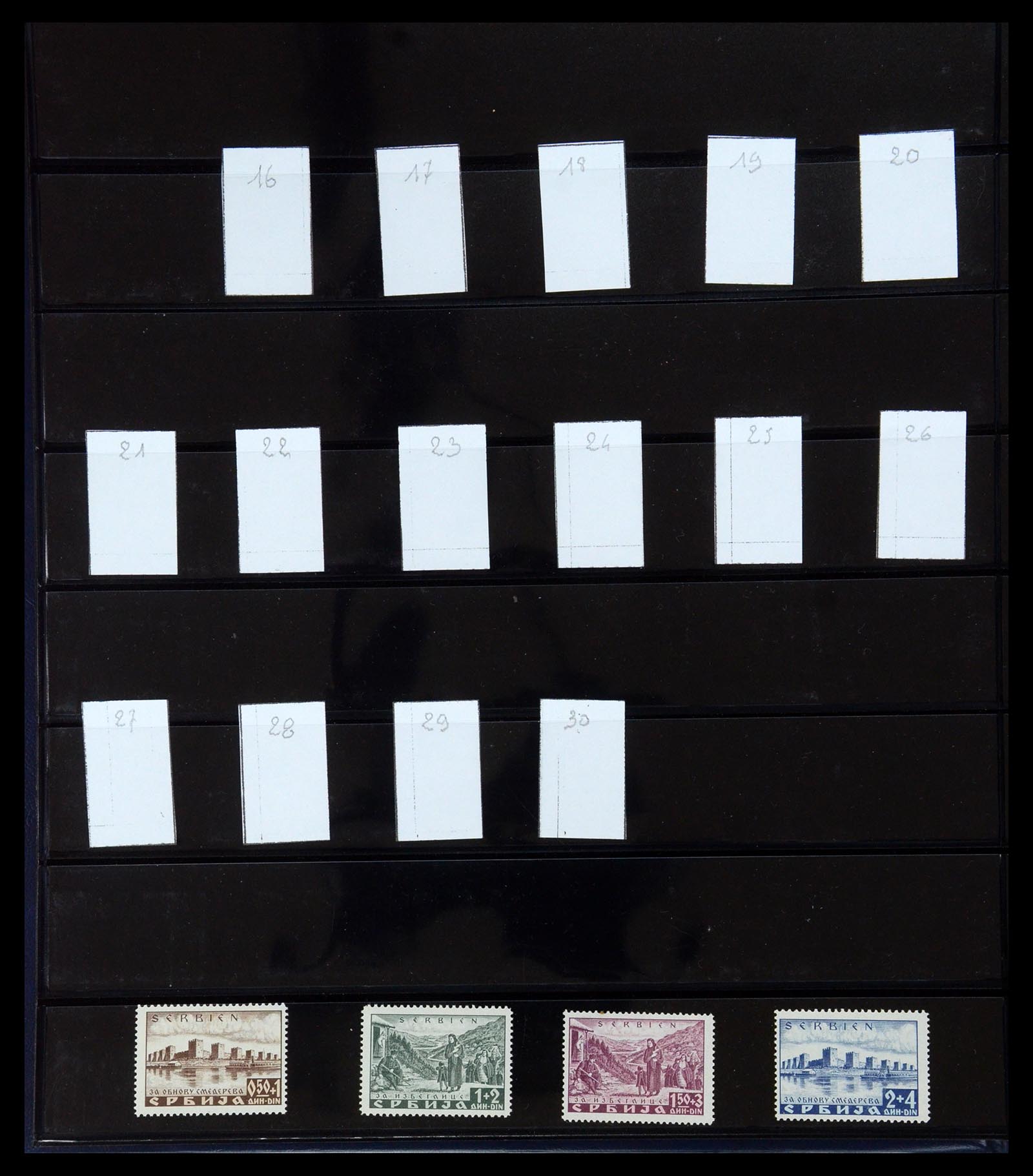 35720 082 - Postzegelverzameling 35720 Europese landen 1930-1945.
