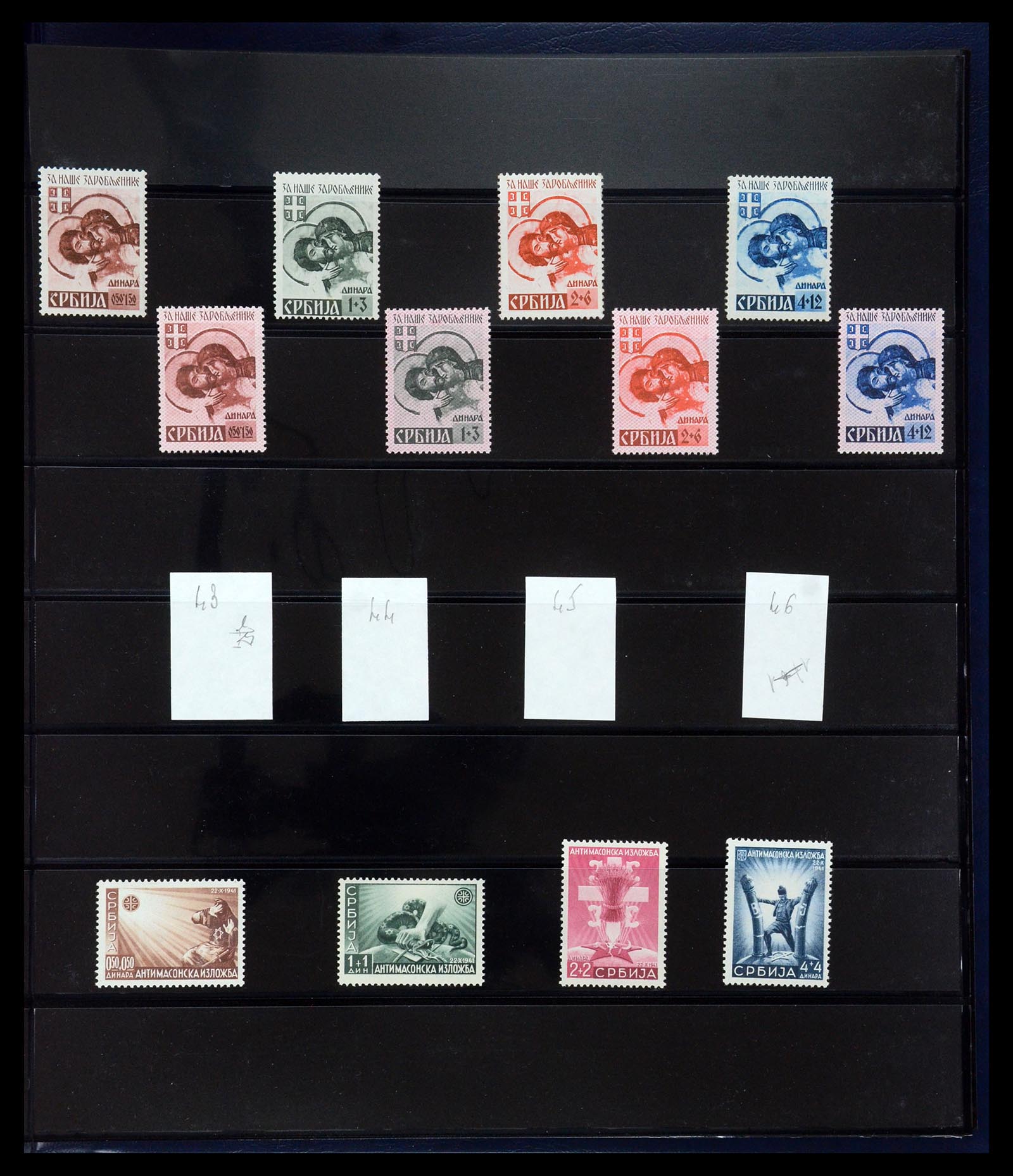 35720 083 - Postzegelverzameling 35720 Europese landen 1930-1945.